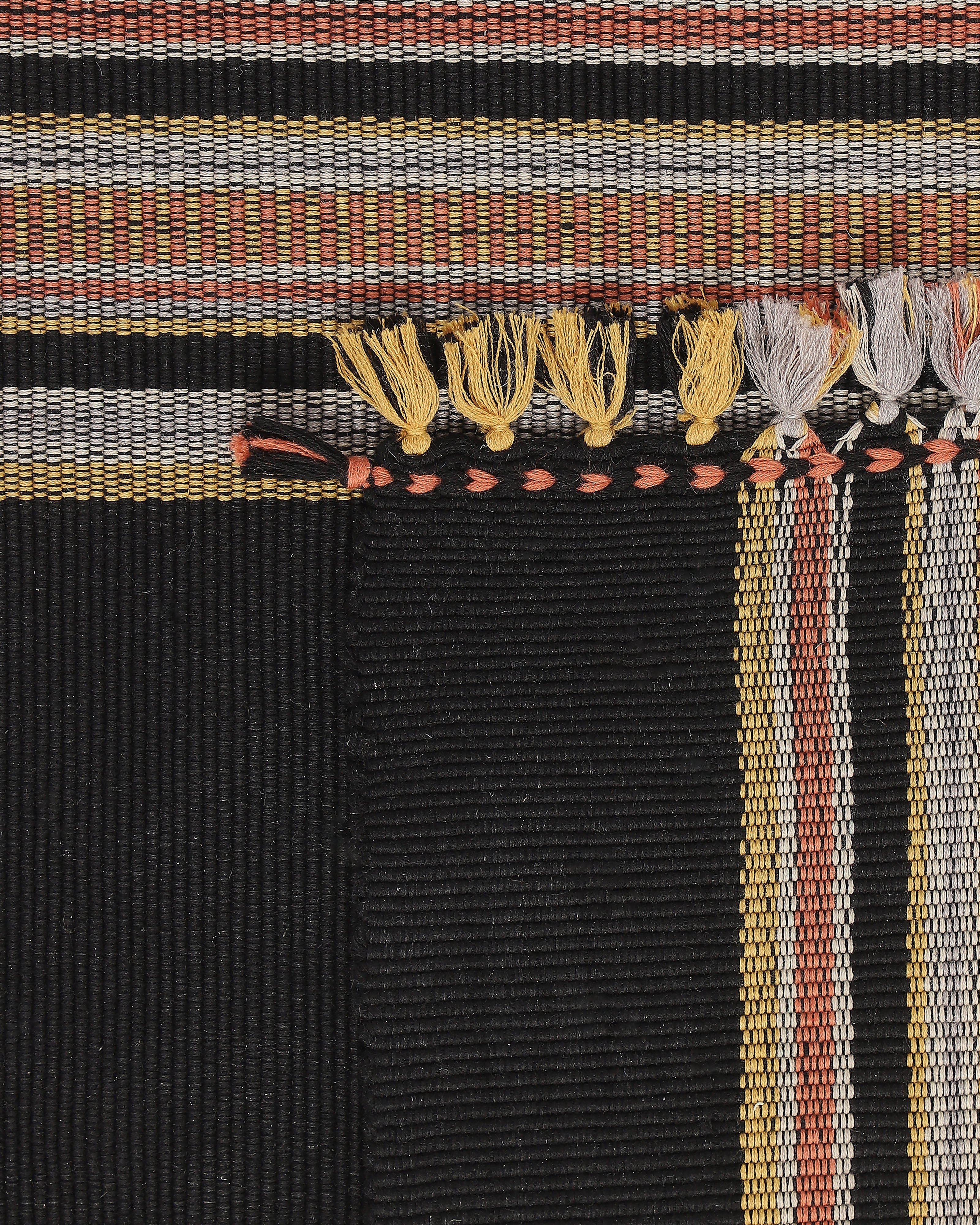 Leena Bhujodi Extra Weft Woolen Rug