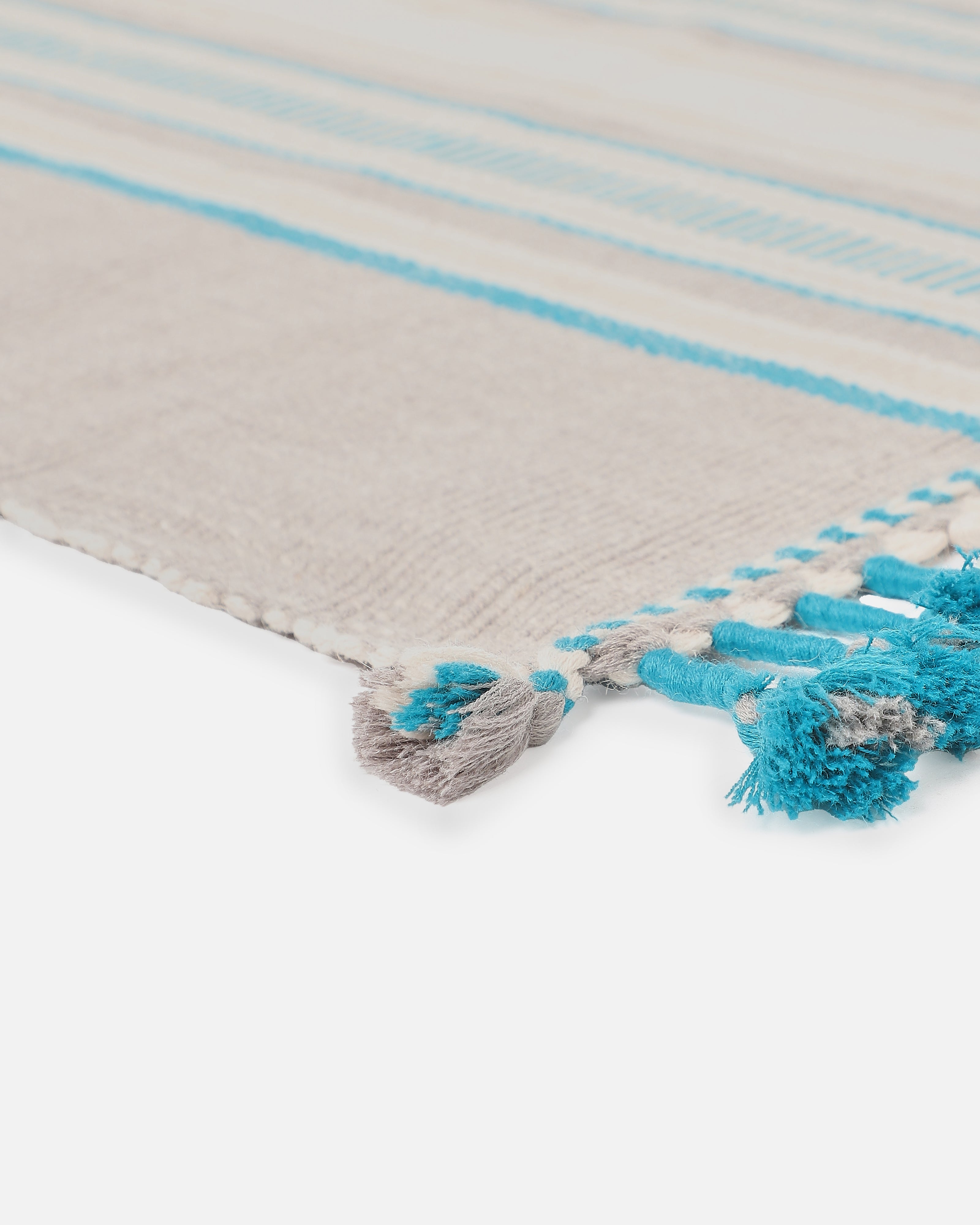 Jeena Bhujodi Extra Weft Woolen Rug