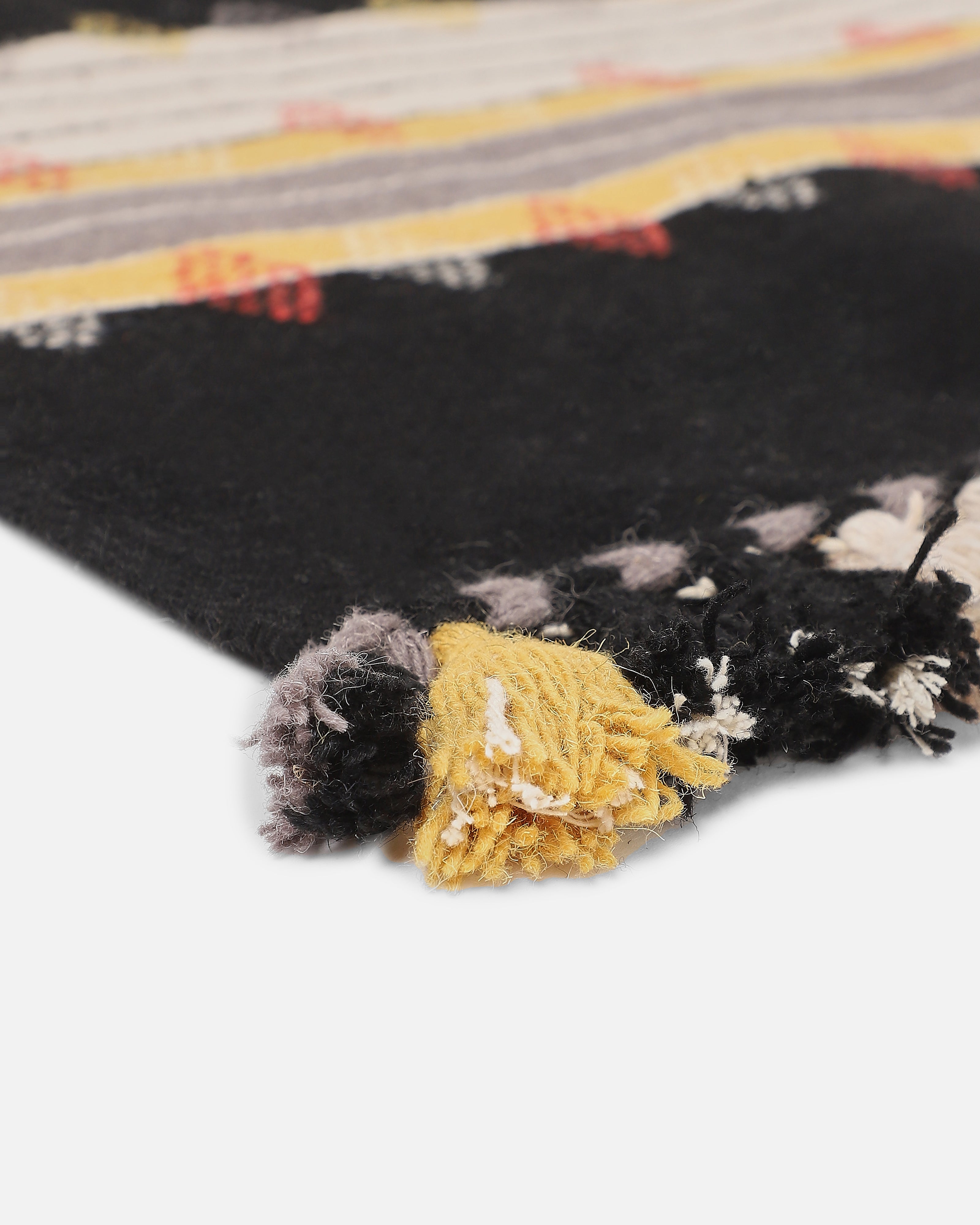 Sareta Bhujodi Extra Weft Cotton Wool Rug