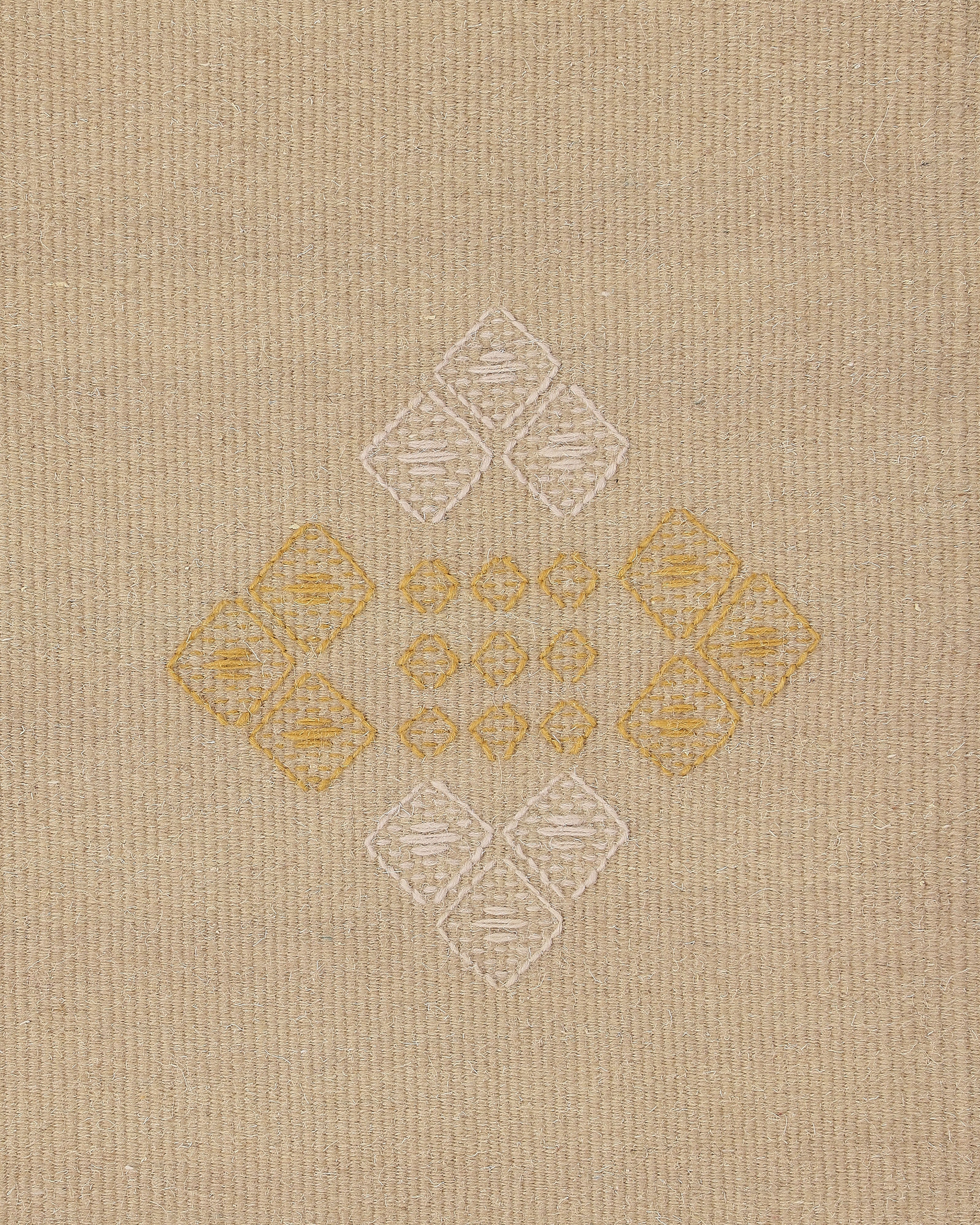 Amein Bhujodi Extra Weft Cotton Wool Rug