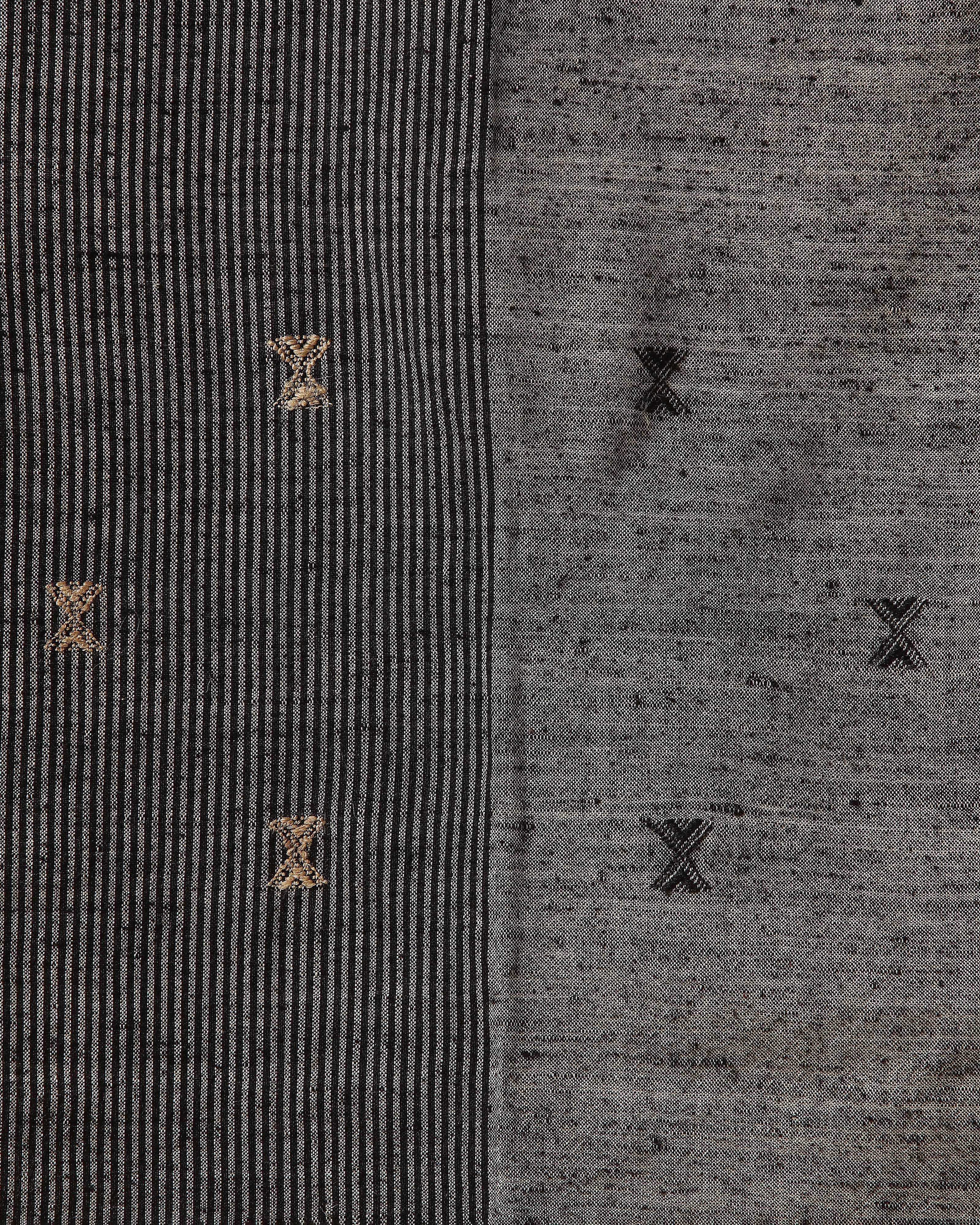 Zoji Bhujodi Extra Weft Wool Silk Stole