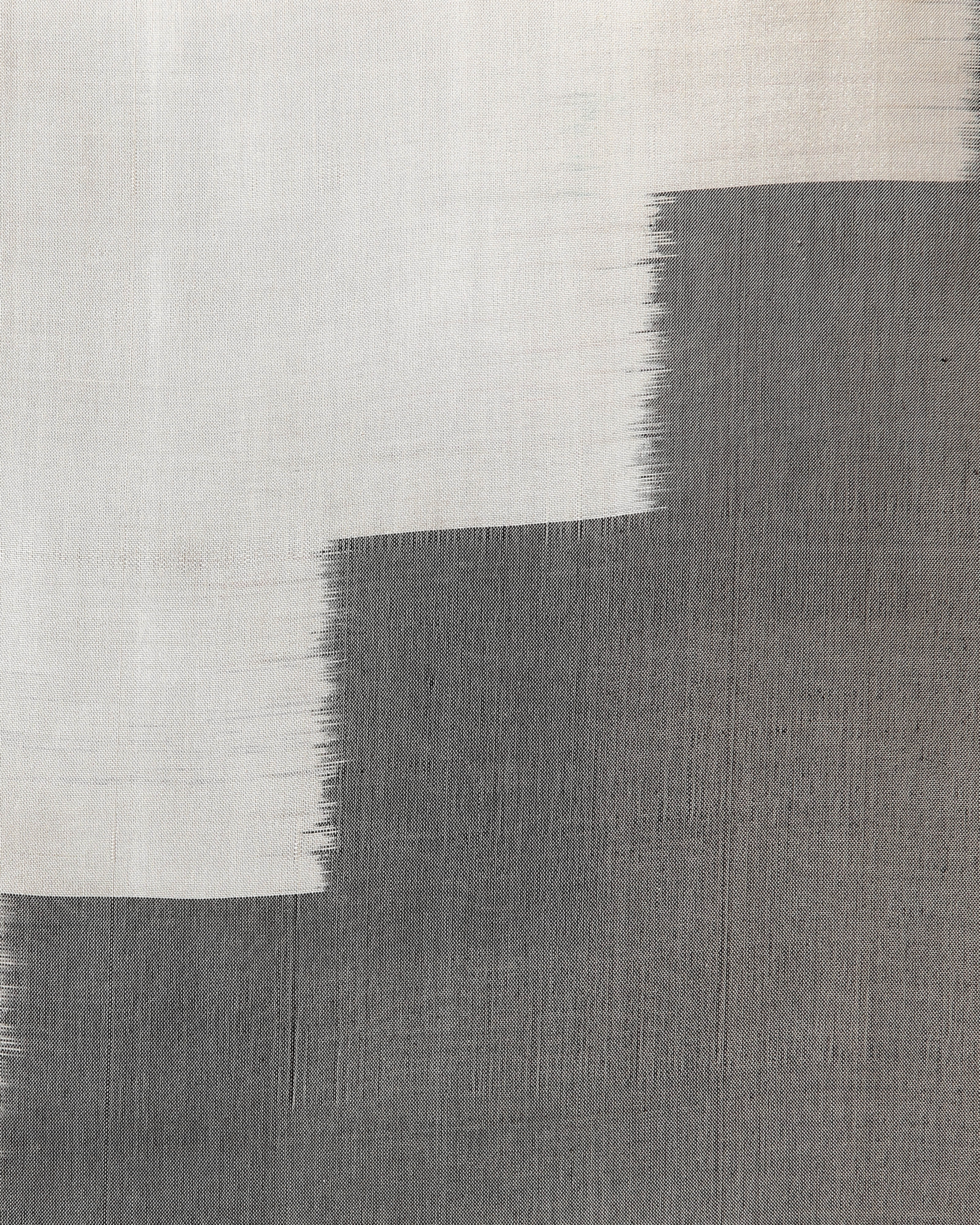 Escalier Pochampally Weft Ikat Cotton Silk Stole