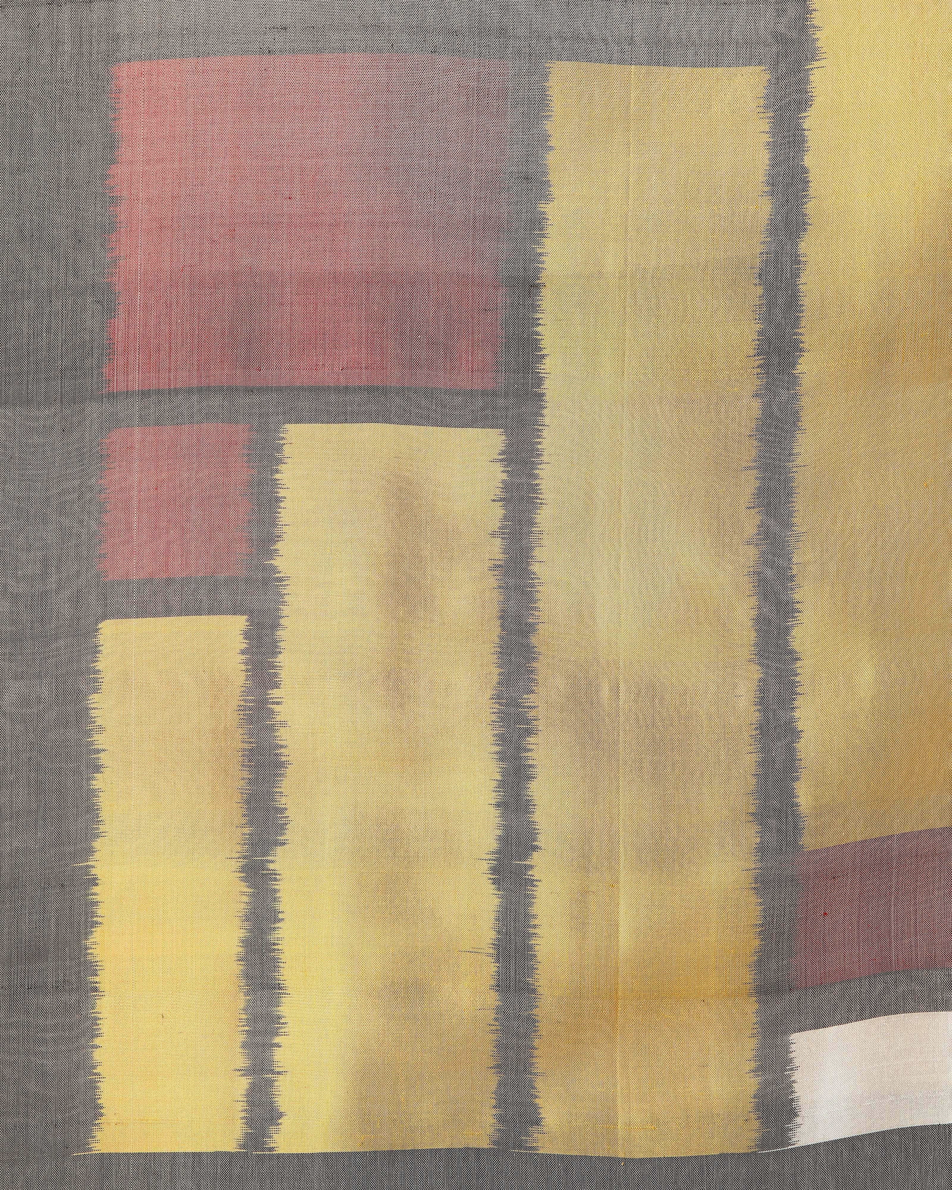 Fenetre Pochampally Weft Ikat Cotton Silk Stole