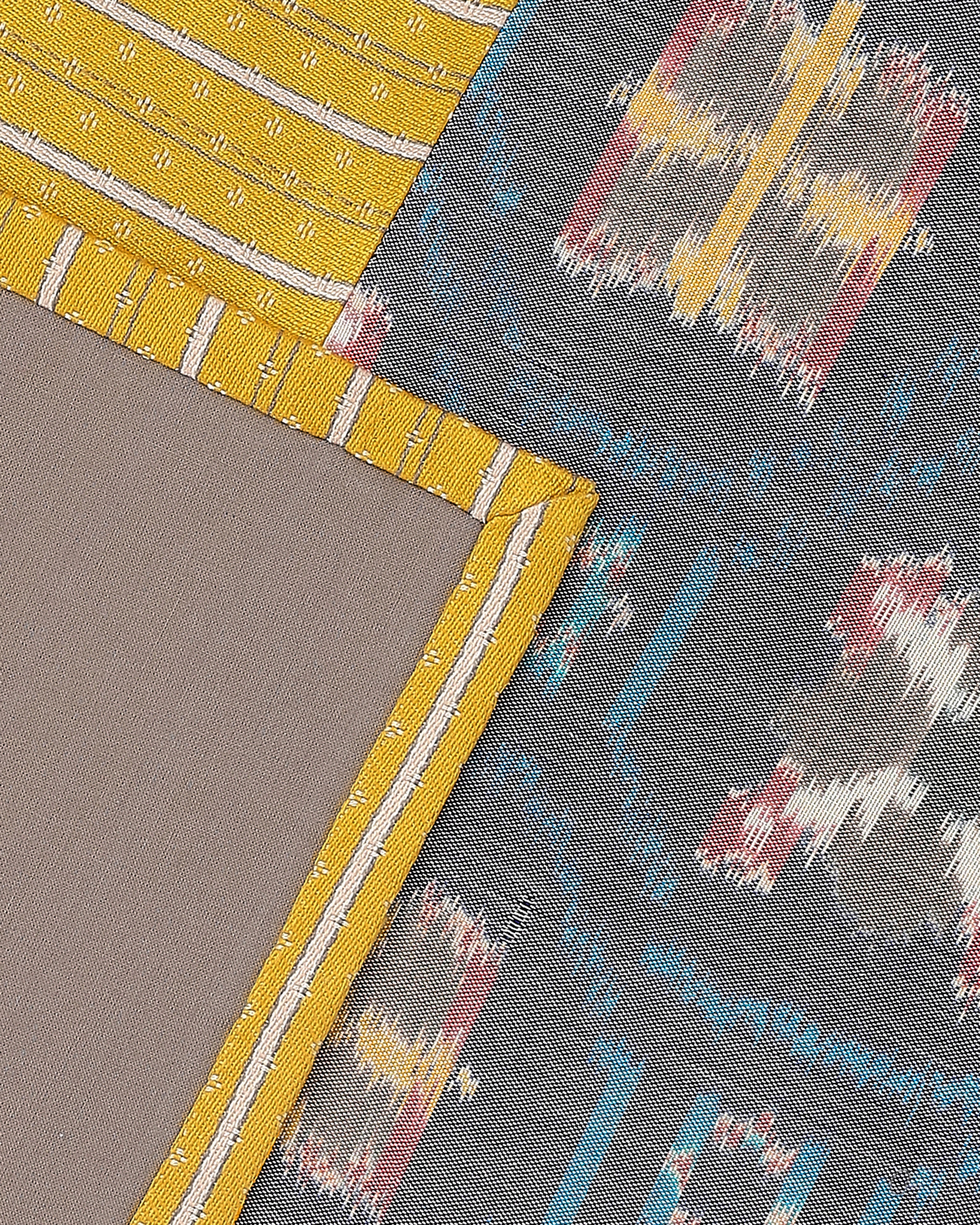 Joti Pochampally Weft Ikat Cotton Silk Table Runner