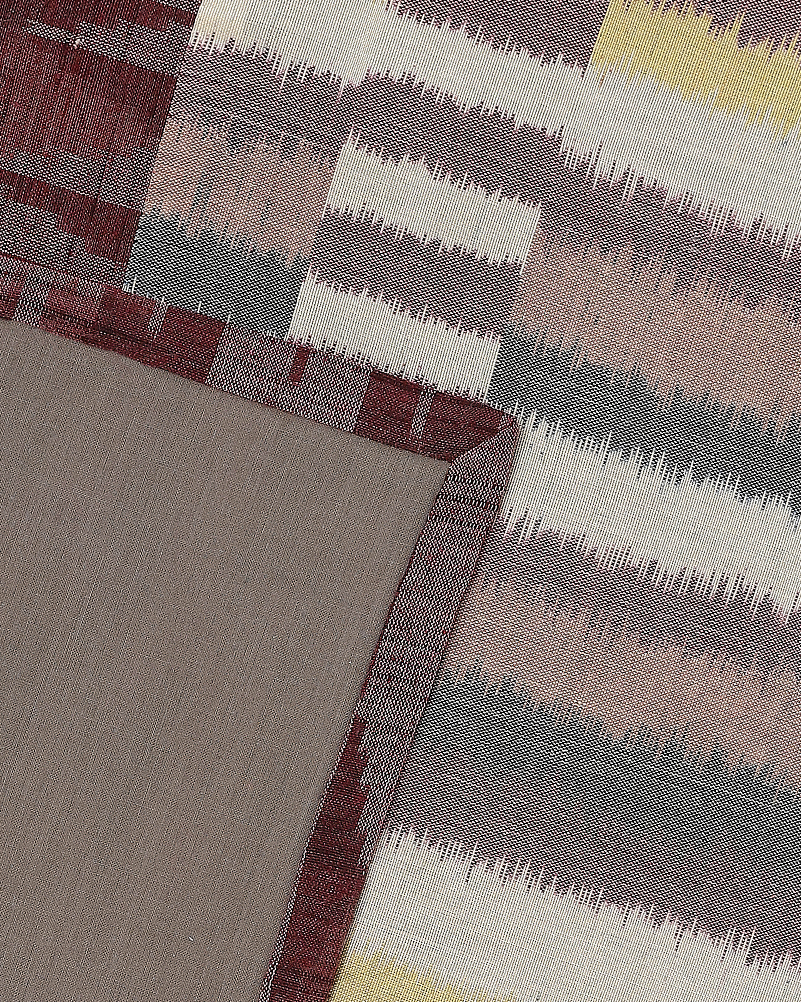 Lucas Pochampally Warp Ikat Silk Table Runner