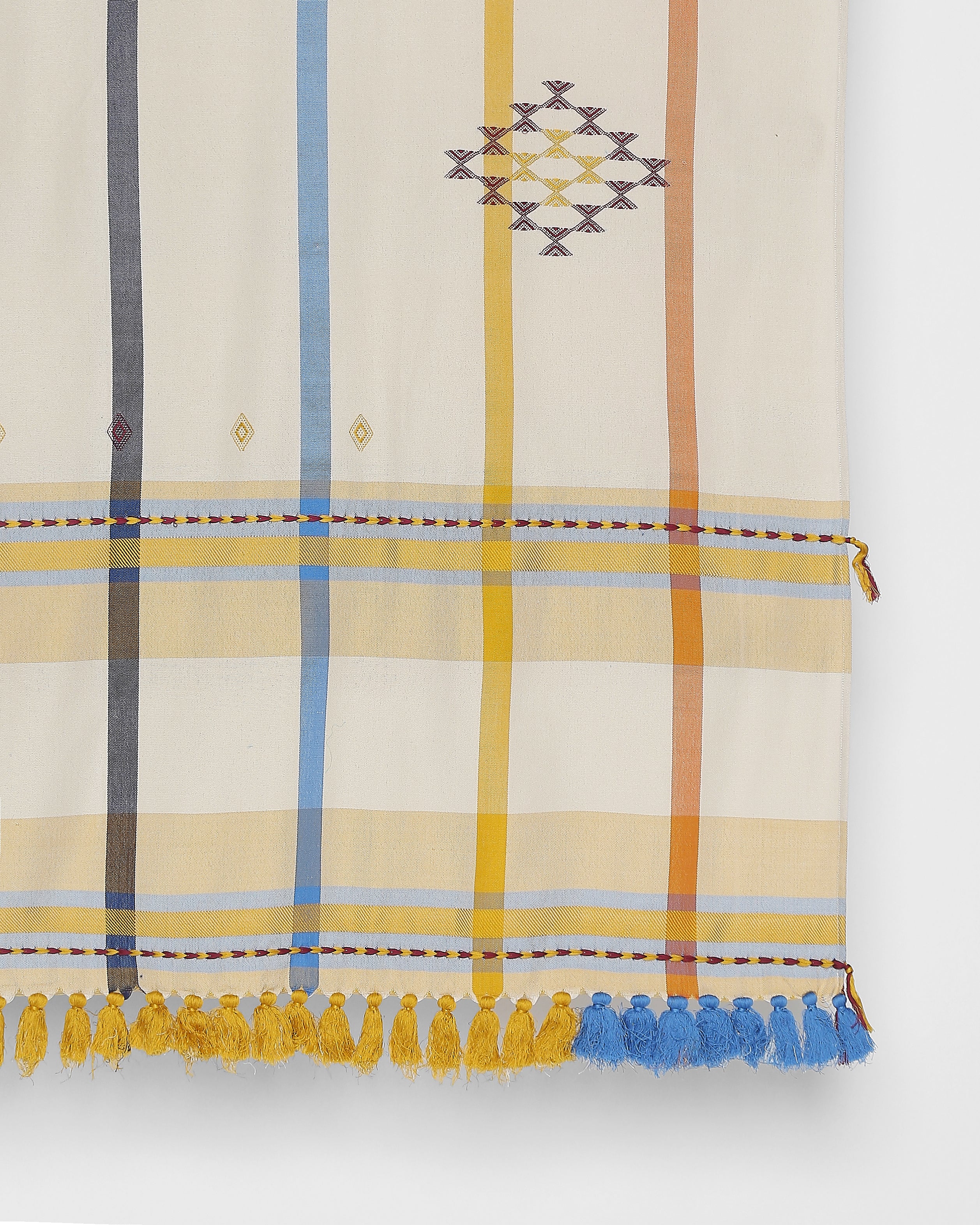 Bret Bhujodi Extra Weft Cotton Table Cover