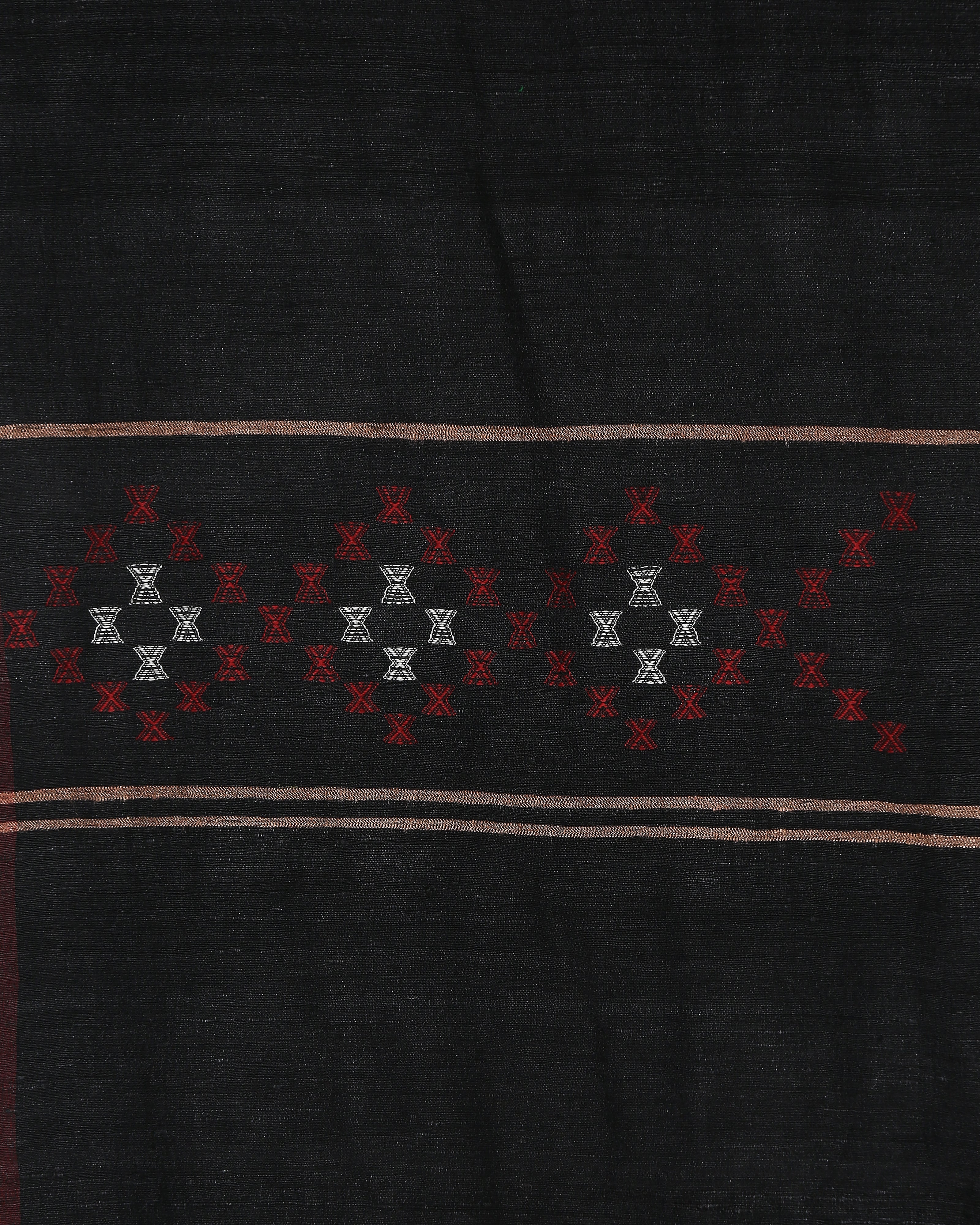 Sera Bhujodi Extra Weft Woolen Throw