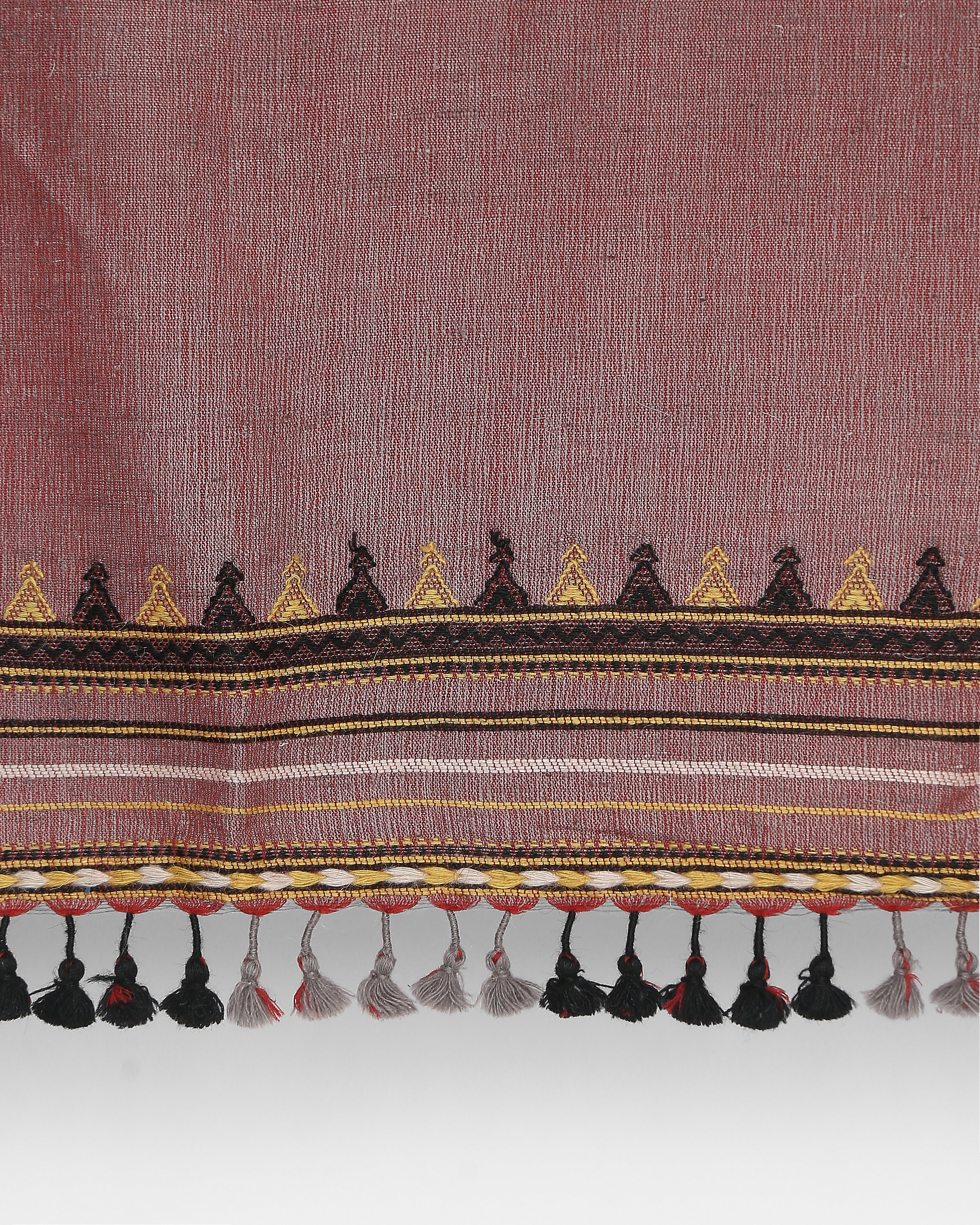Sherein Bhujodi Extra Weft Woolen Throw