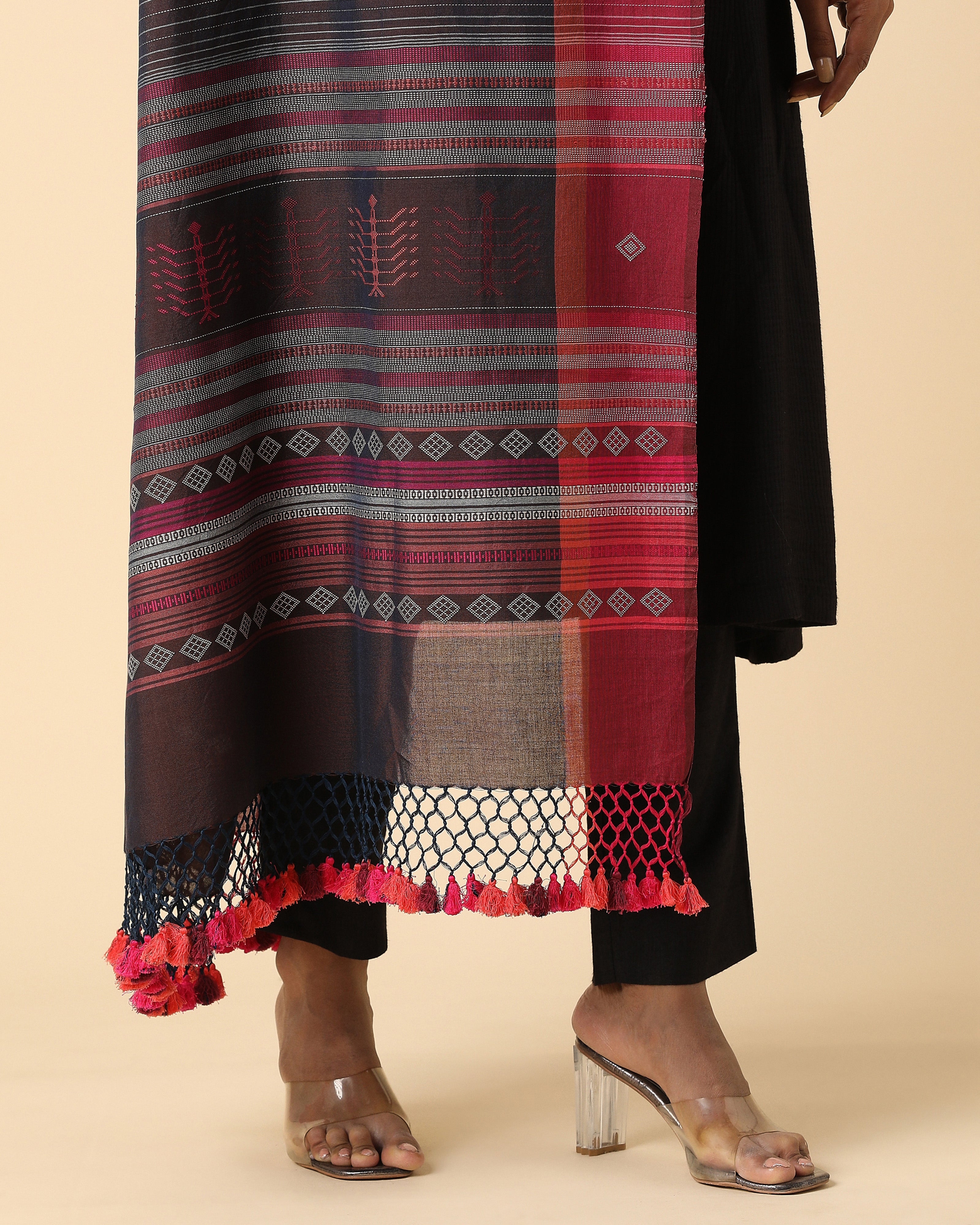 Kishkindha Bhujodi Extra Weft Cotton Dupatta