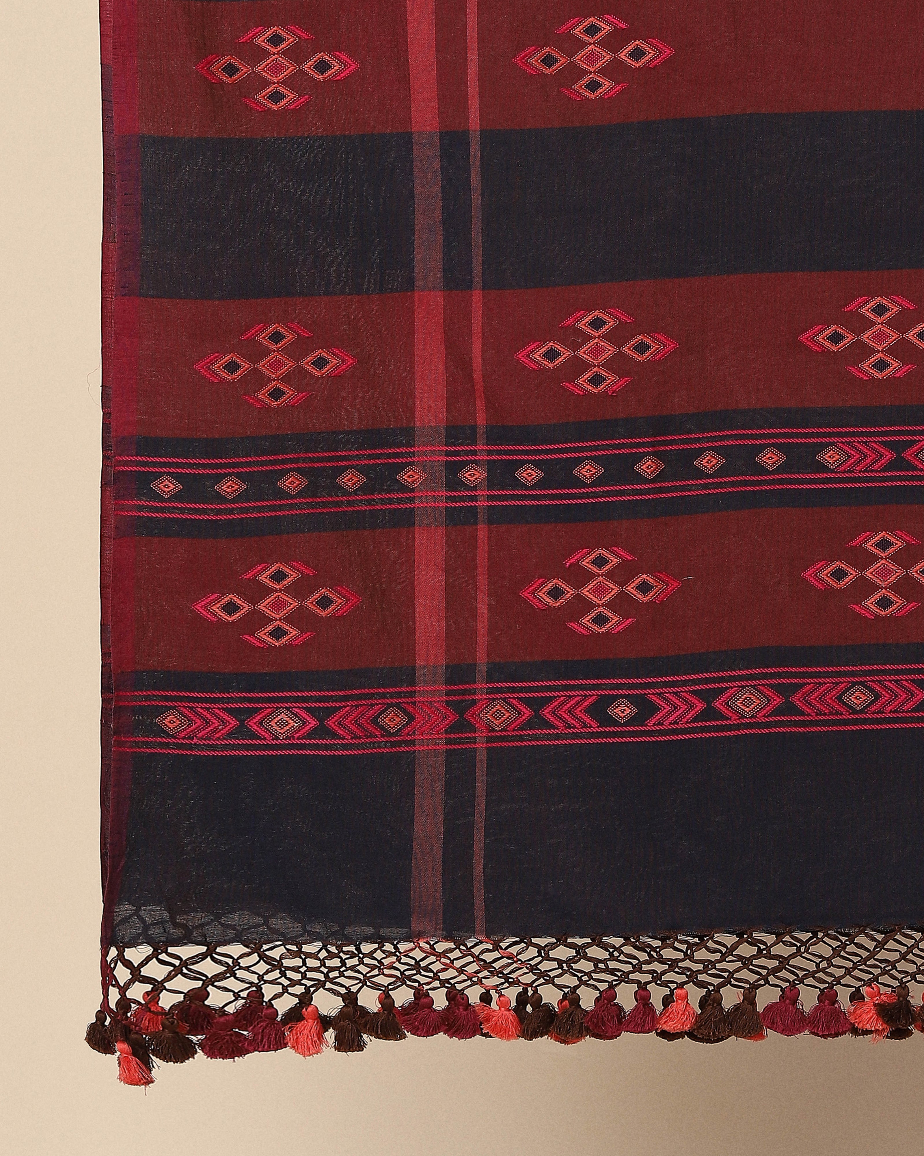 Maitri Bhujodi Extra Weft Cotton Dupatta