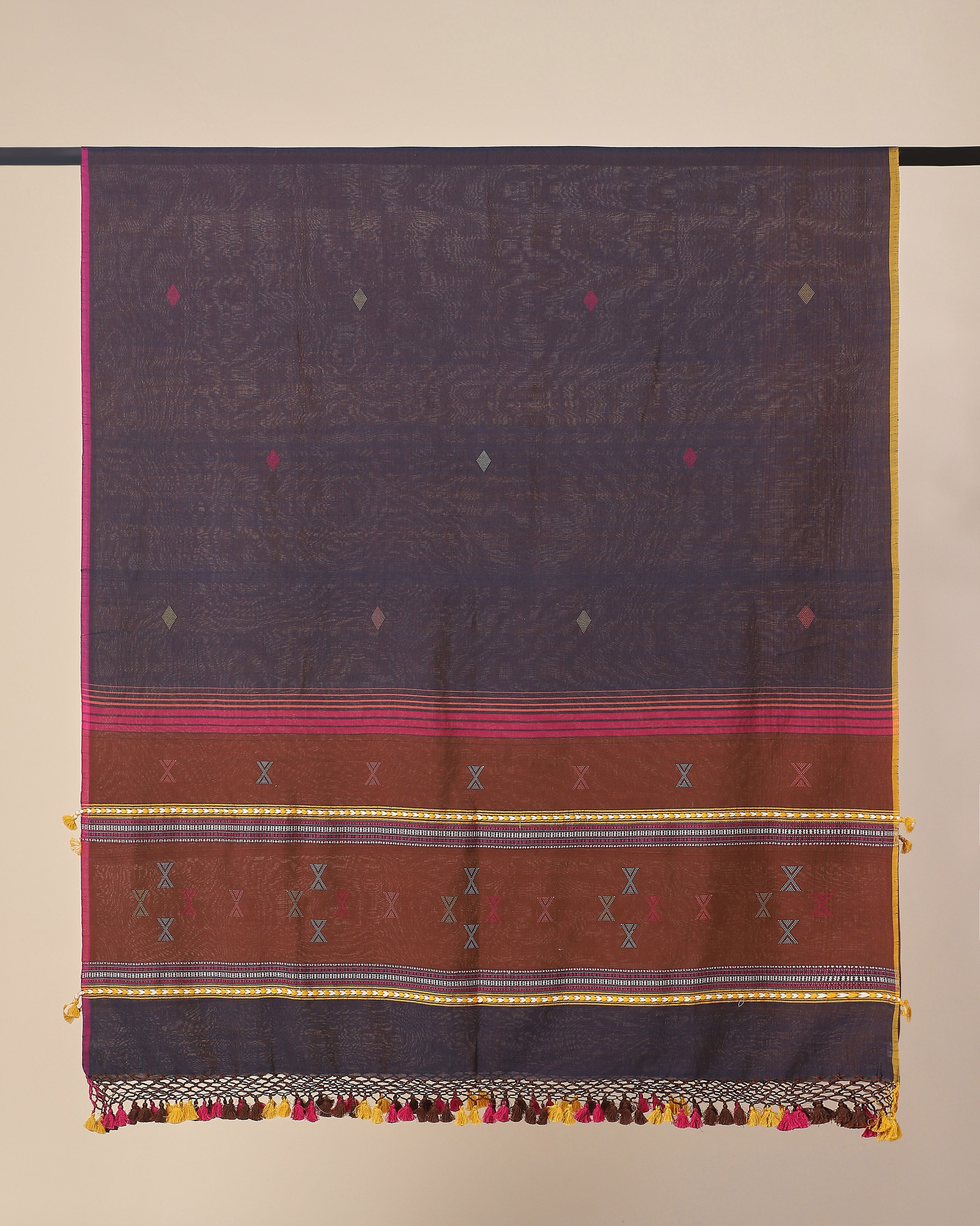Mahir Bhujodi Extra Weft Cotton Dupatta