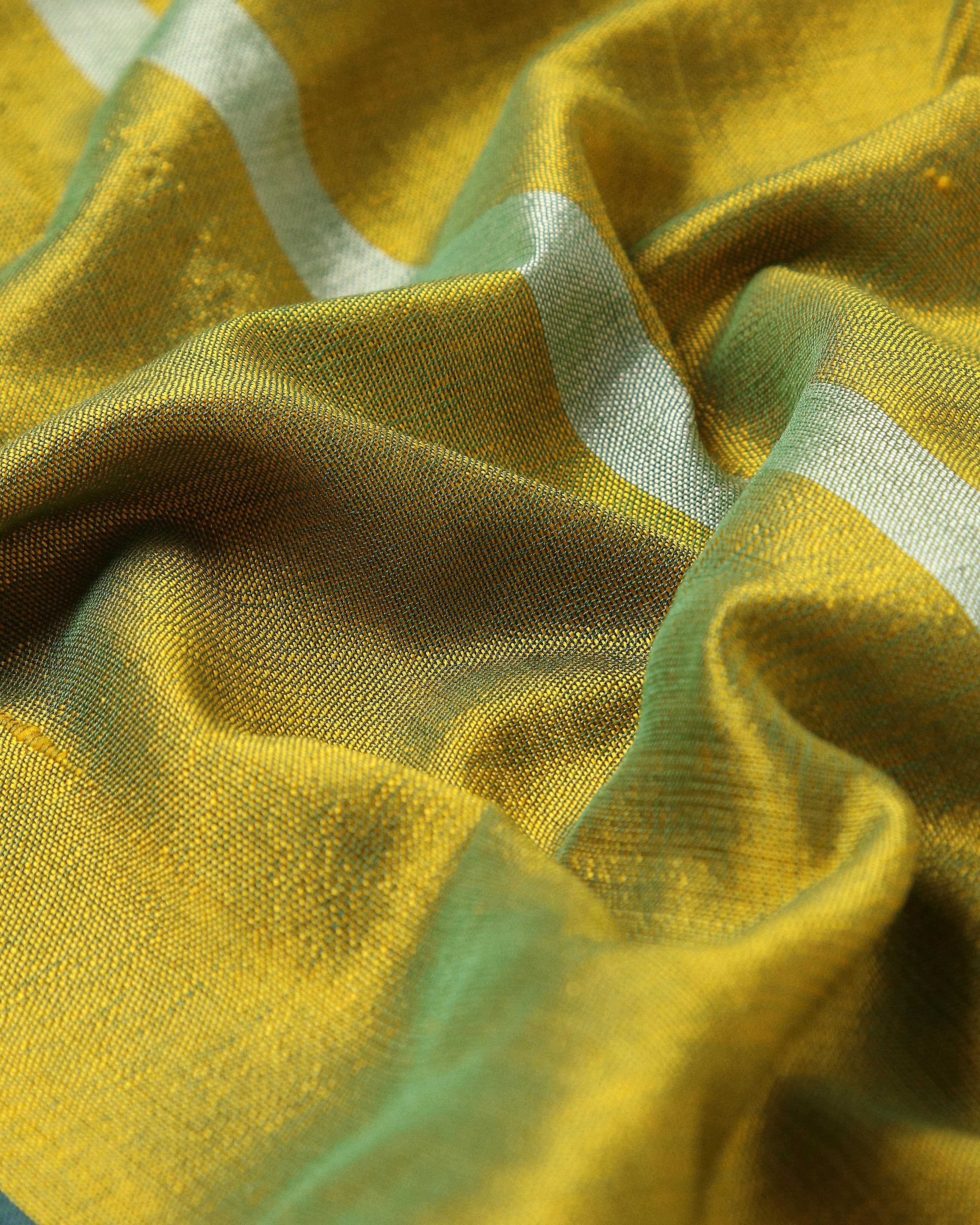 Osana Bhujodi Extra Weft Cotton Silk Saree