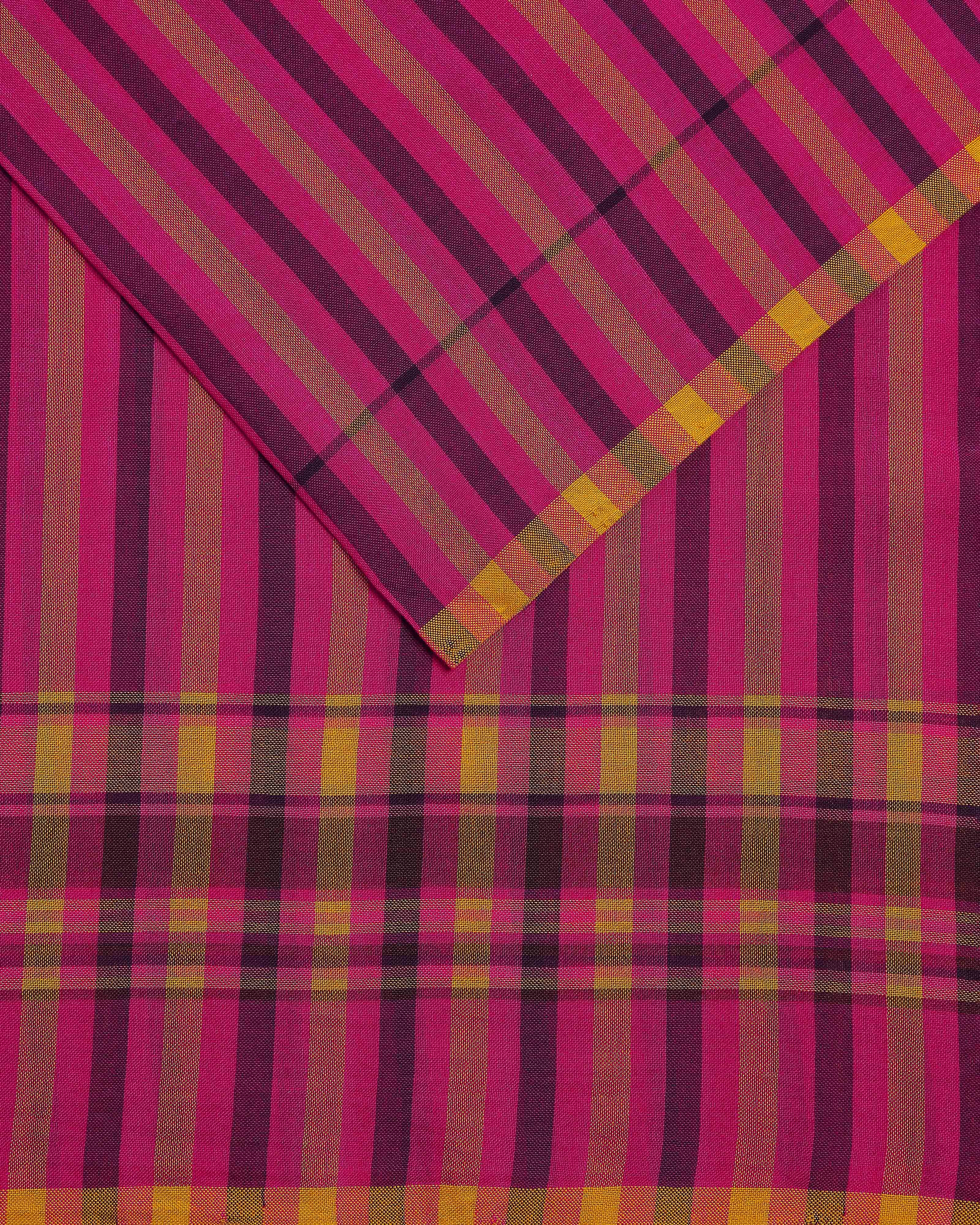 Spectra Bhujodi Extra Weft Cotton Saree