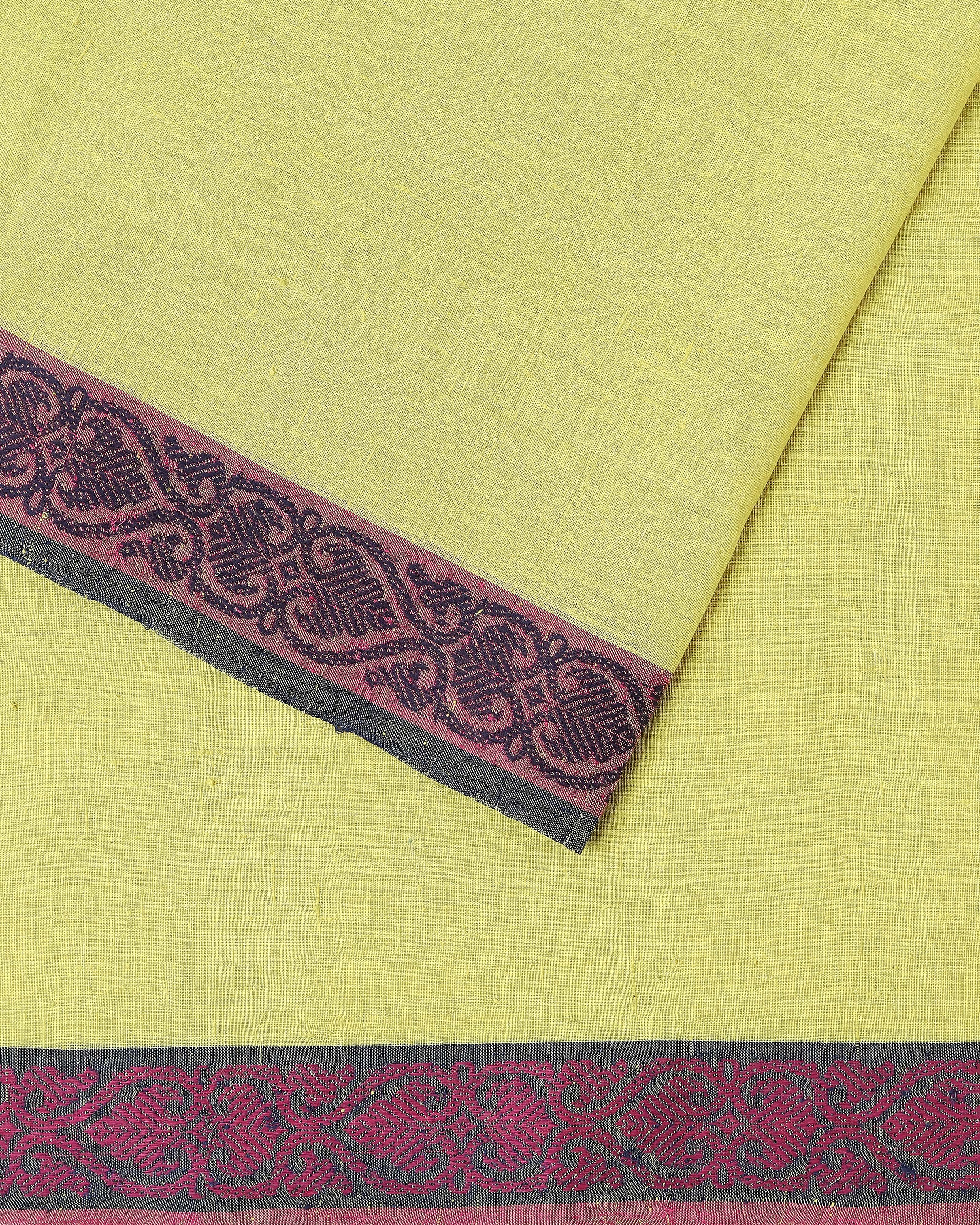 Dhvani Pulagurtha Jacquard Cotton Saree