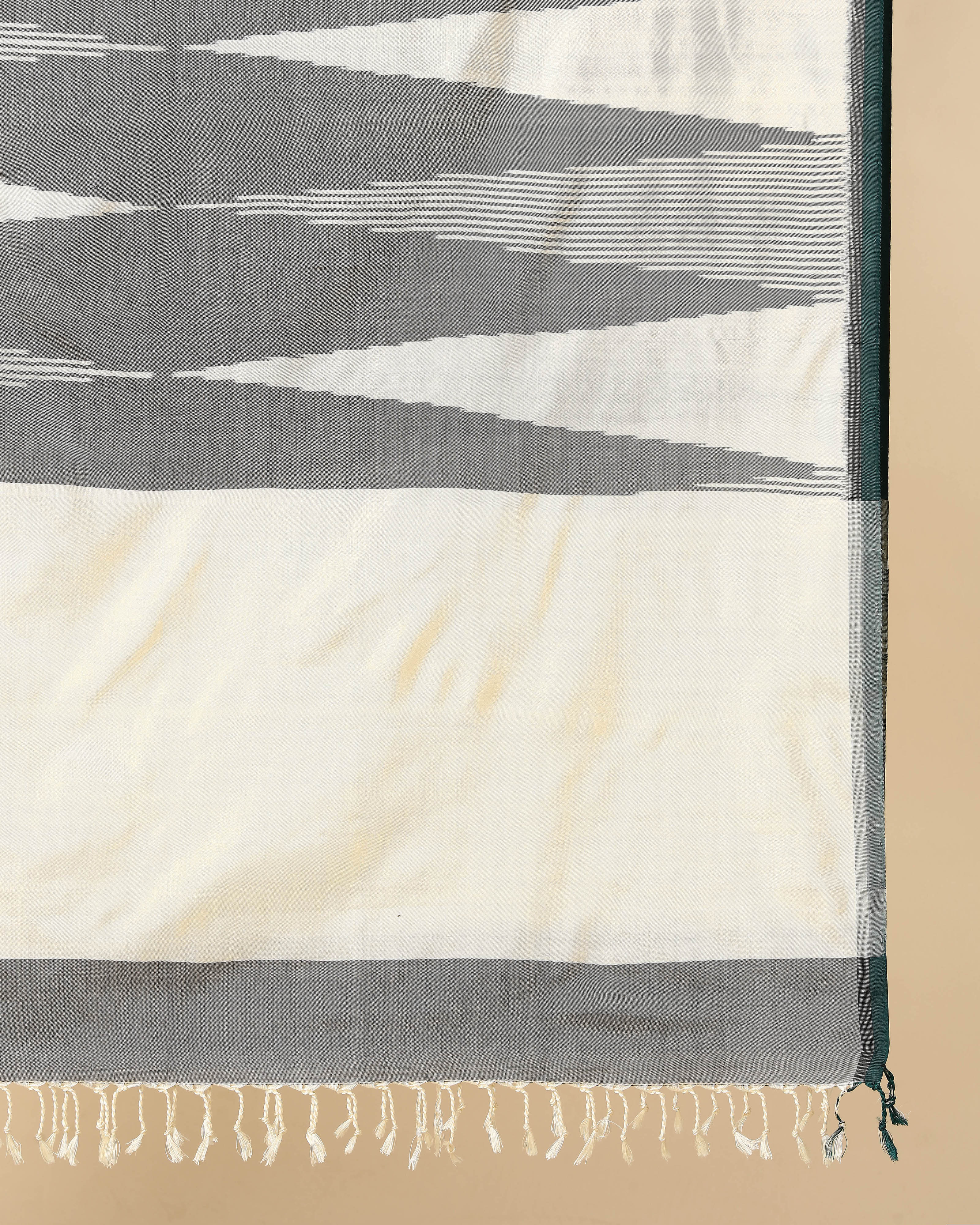 Golda Pochampally Weft Ikat Silk Dupatta