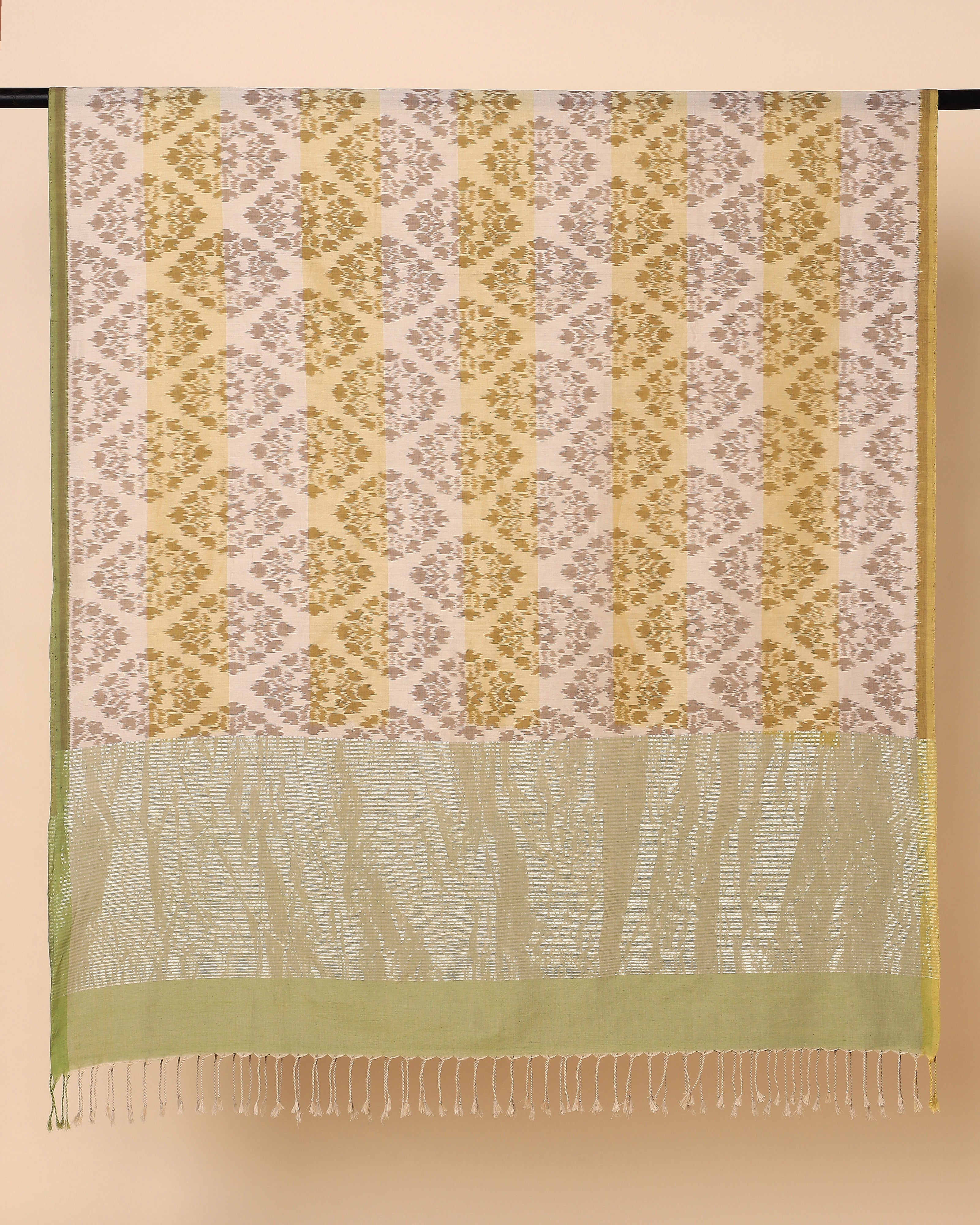 Myaan Pochampally Weft Ikat Cotton Dupatta