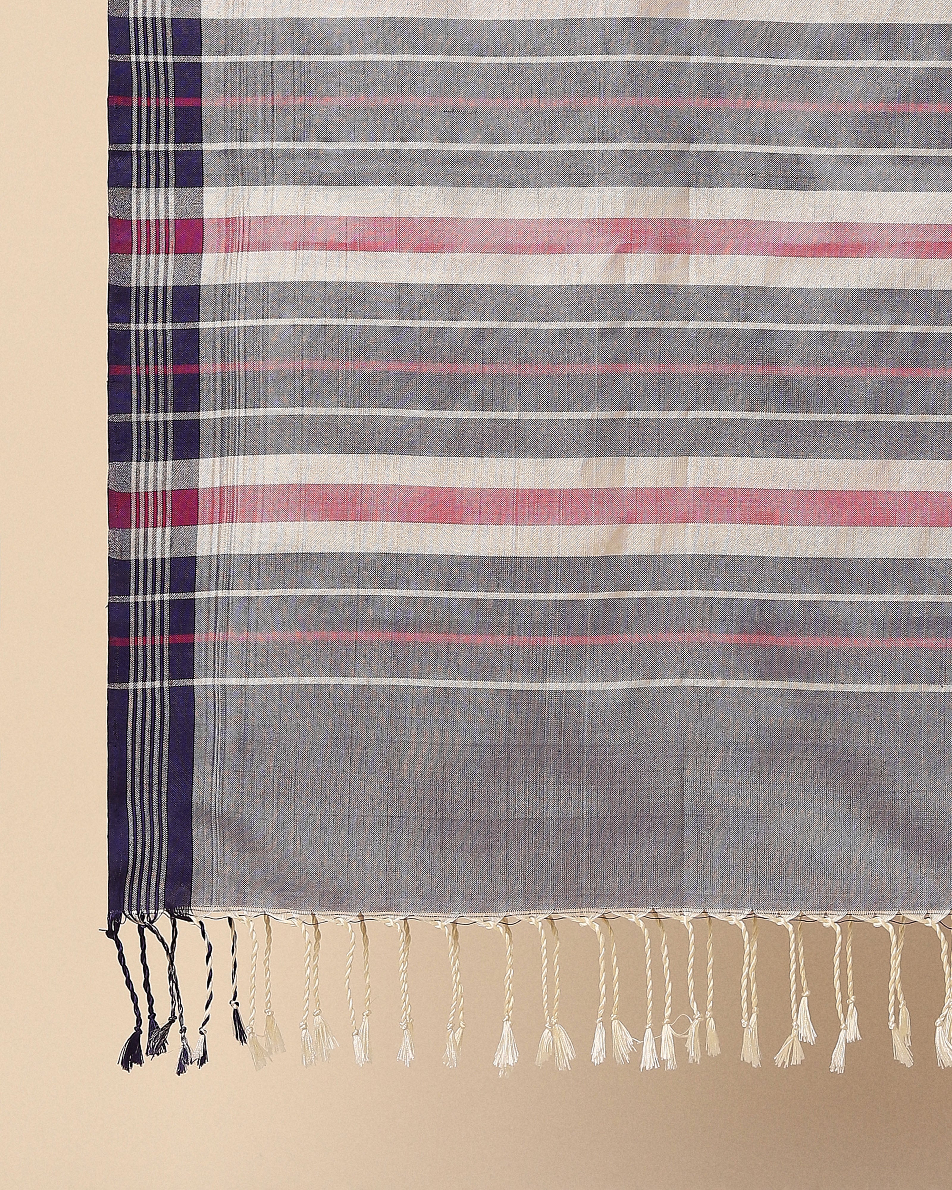 Jini Pochampally Weft Ikat Silk Dupatta