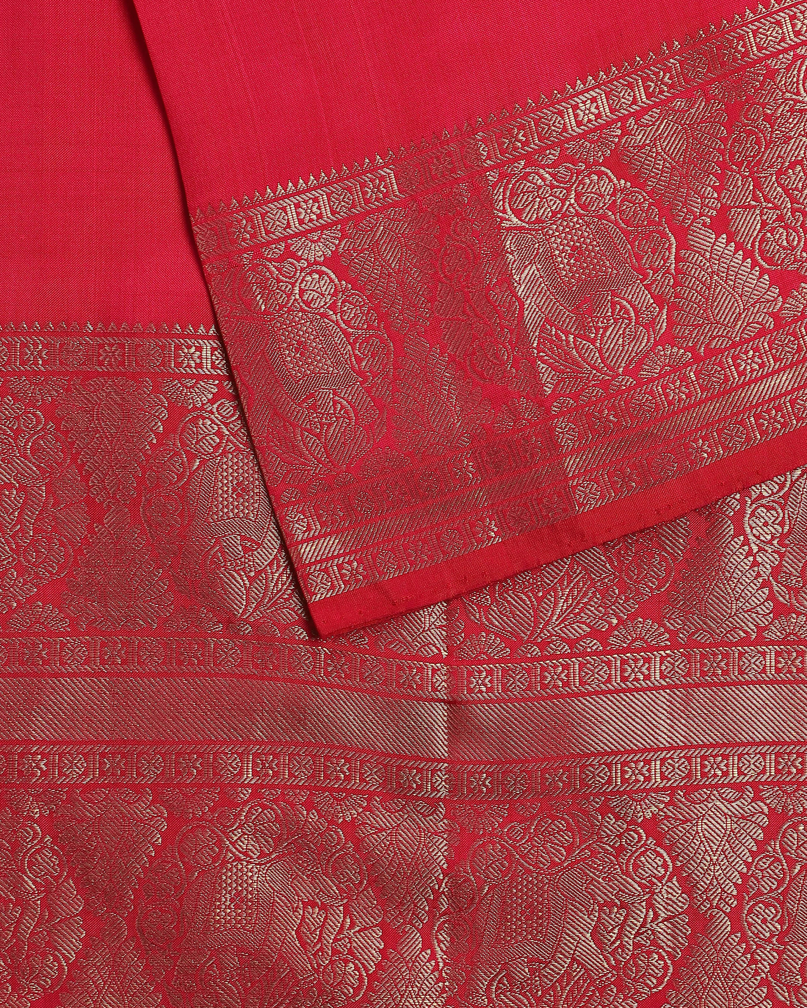 Aabroo Pochampally Weft Ikat Silk Saree