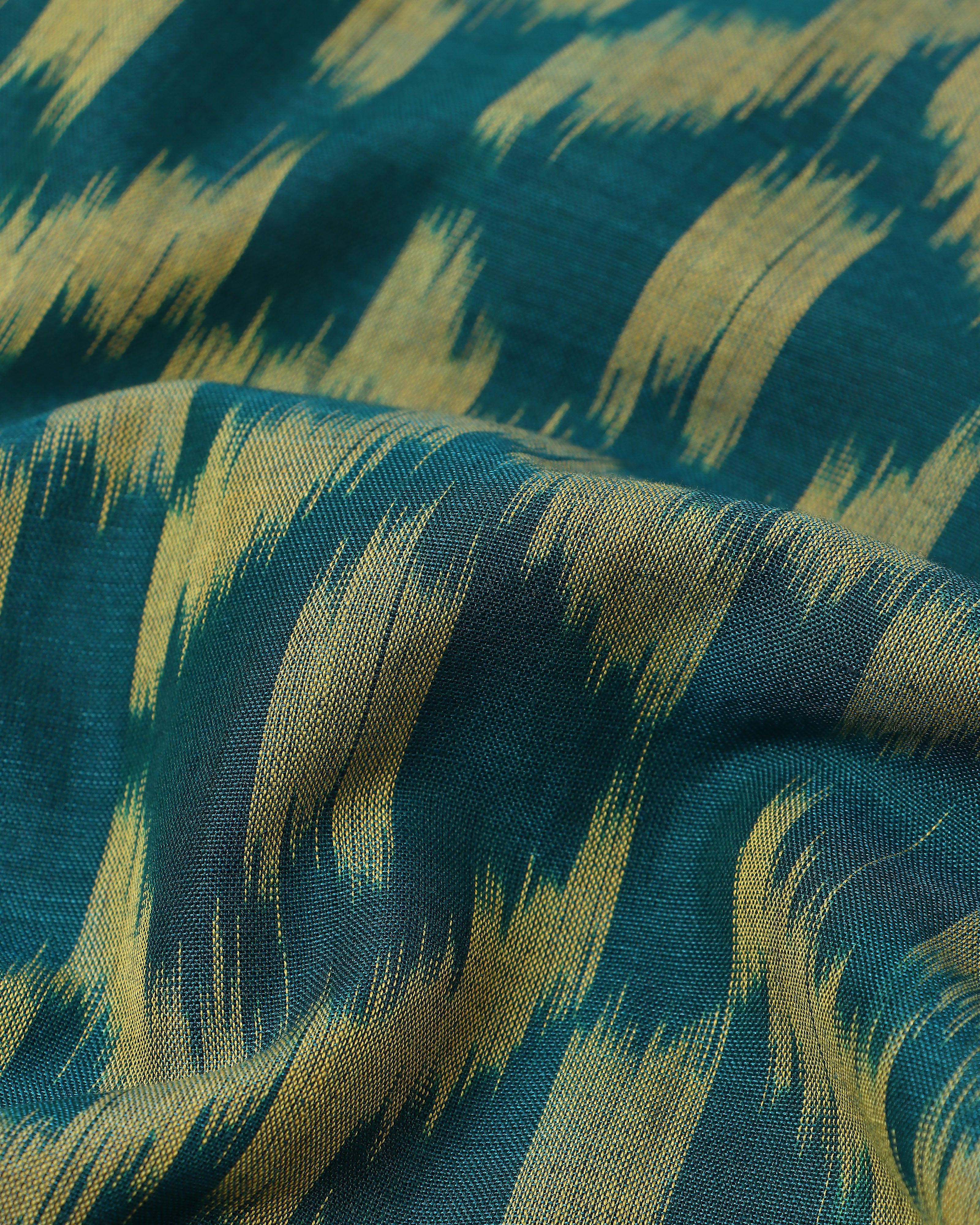 Basilia Pochampally Warp Ikat Cotton Saree