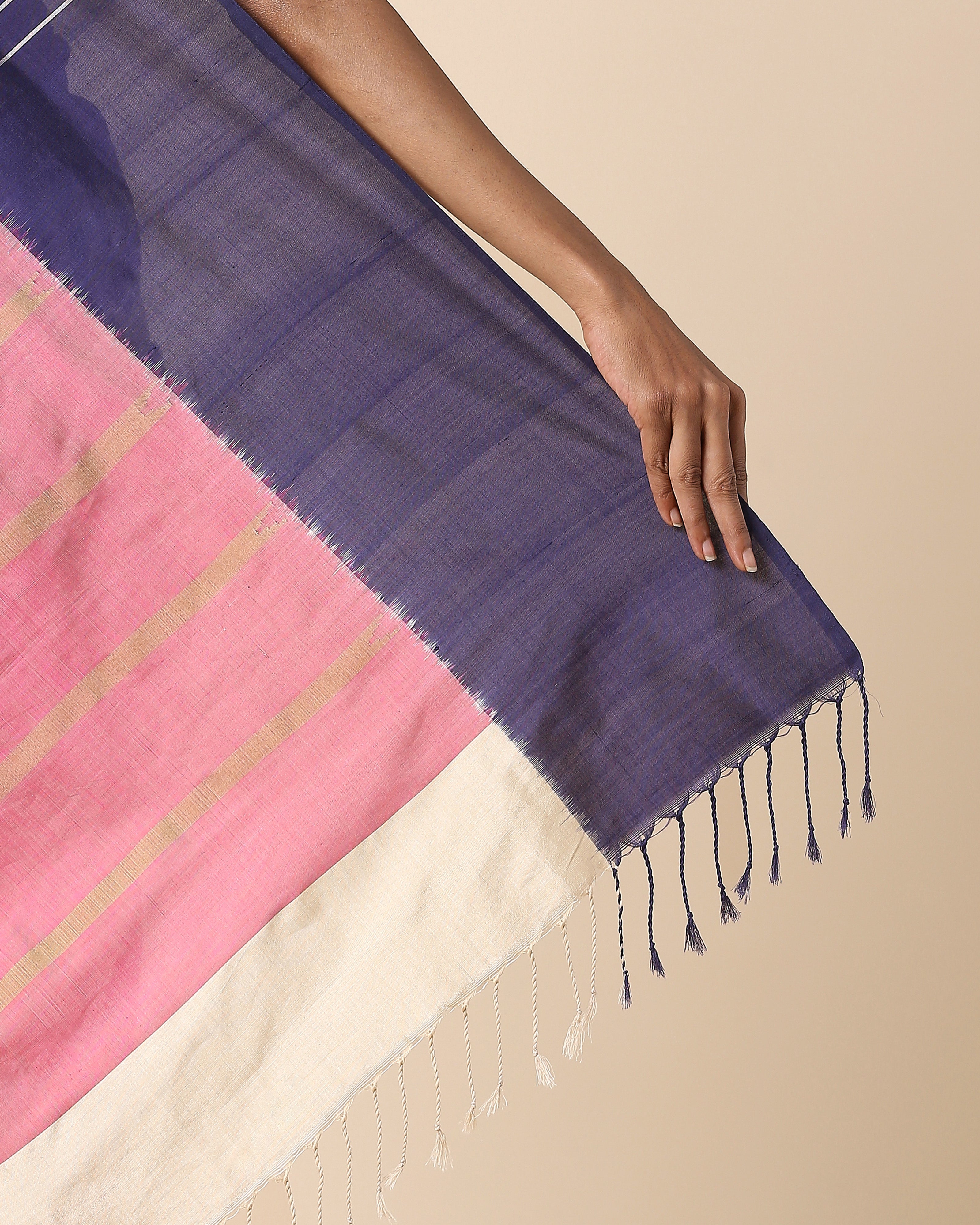 Averie Pochampally Weft Ikat Cotton Silk Saree