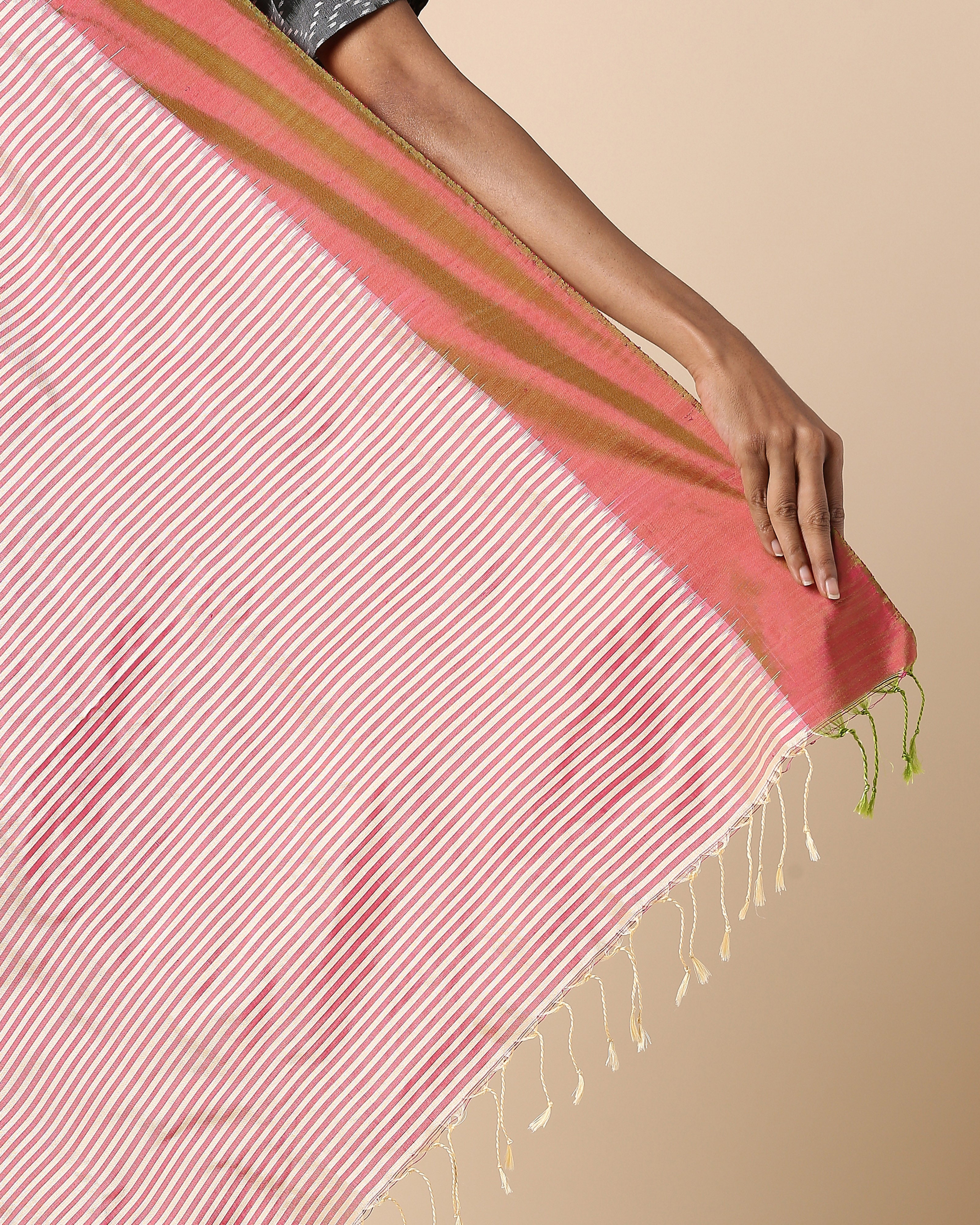 Briseis Pochampally Warp Ikat Silk Saree