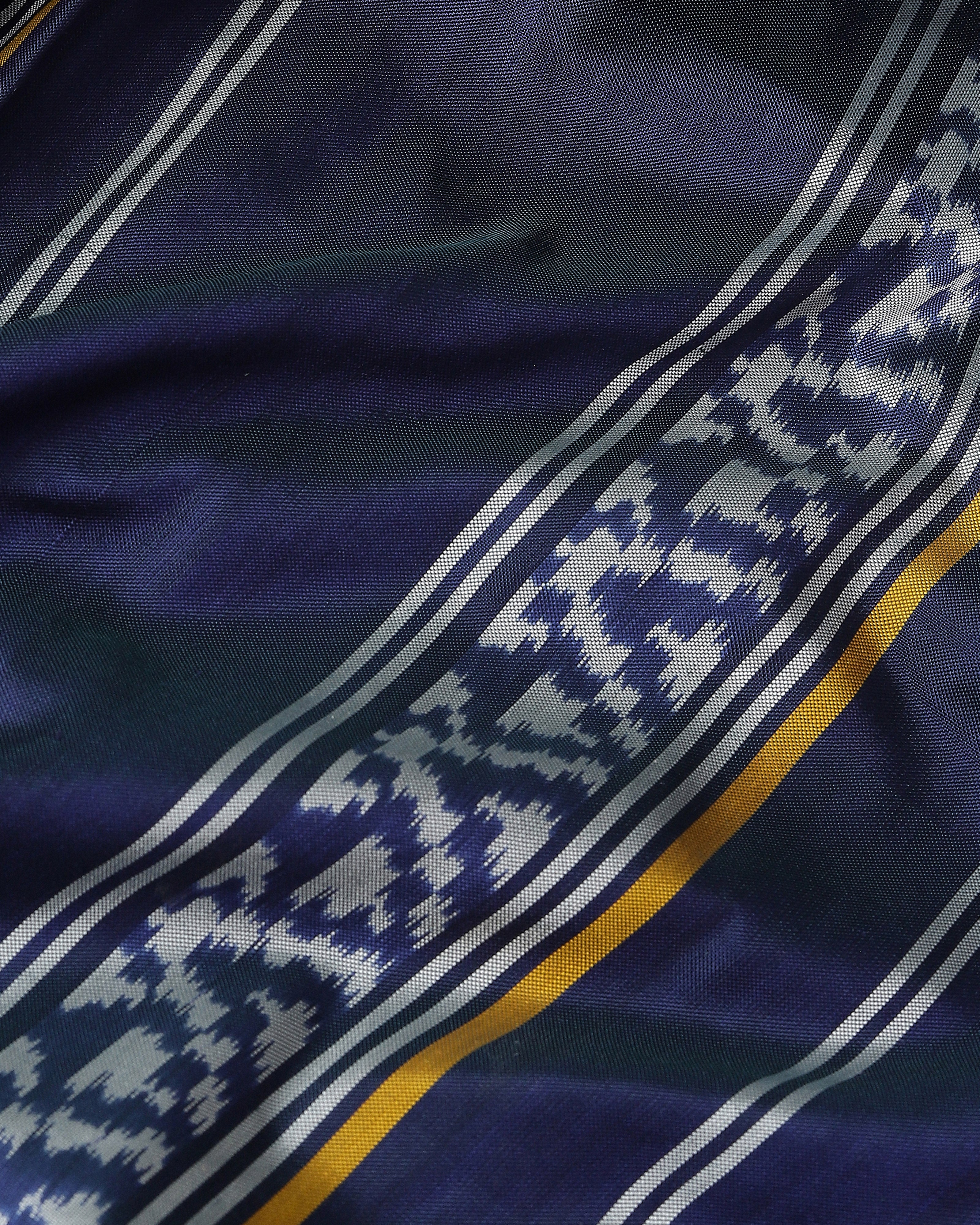 Ezri Pochampally Weft Ikat Silk Saree