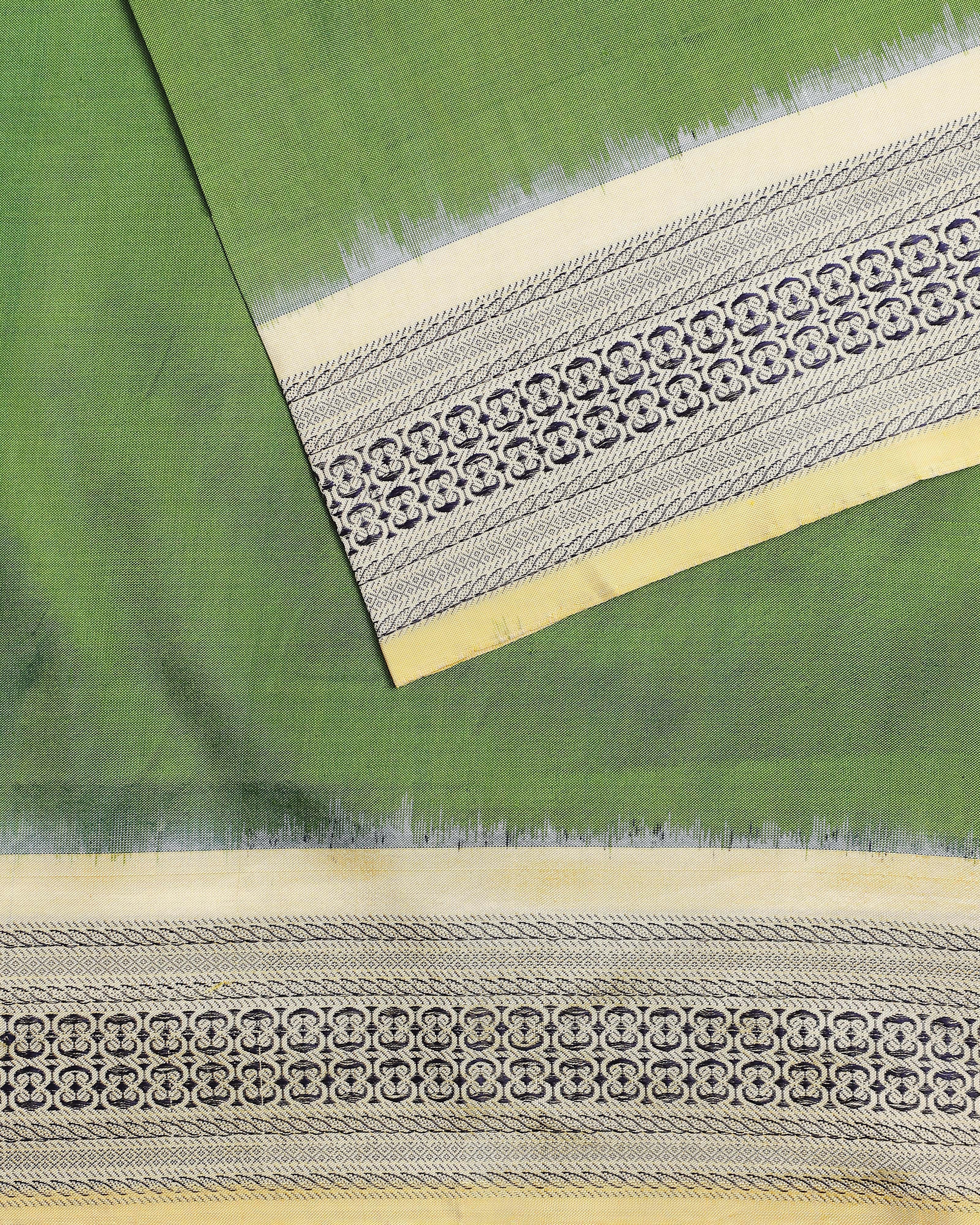 Noor Pochampally Weft Ikat Silk Saree