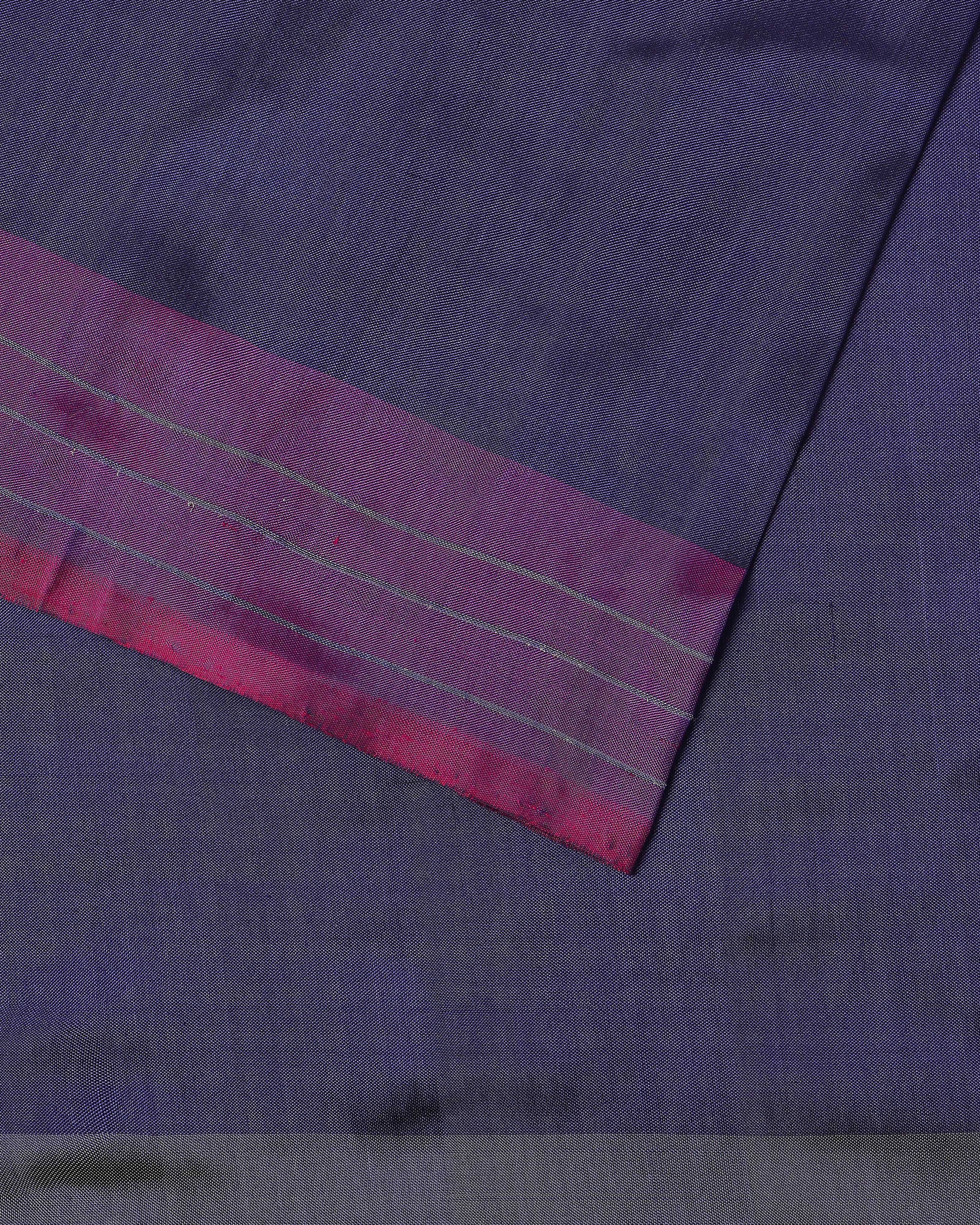 Thiya Pochampally Weft Ikat Silk Saree