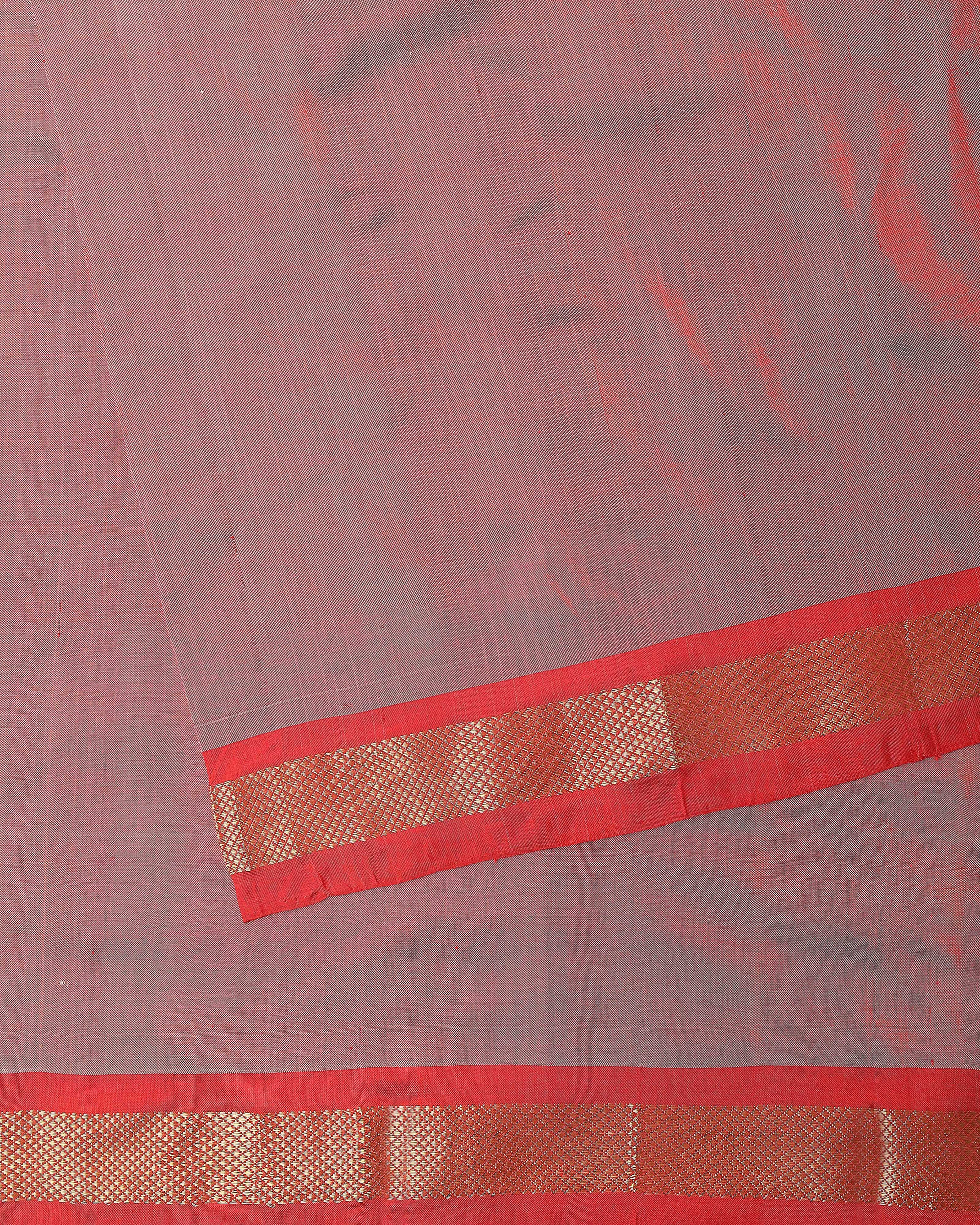 Jigna Pochampally Weft Ikat Silk Saree