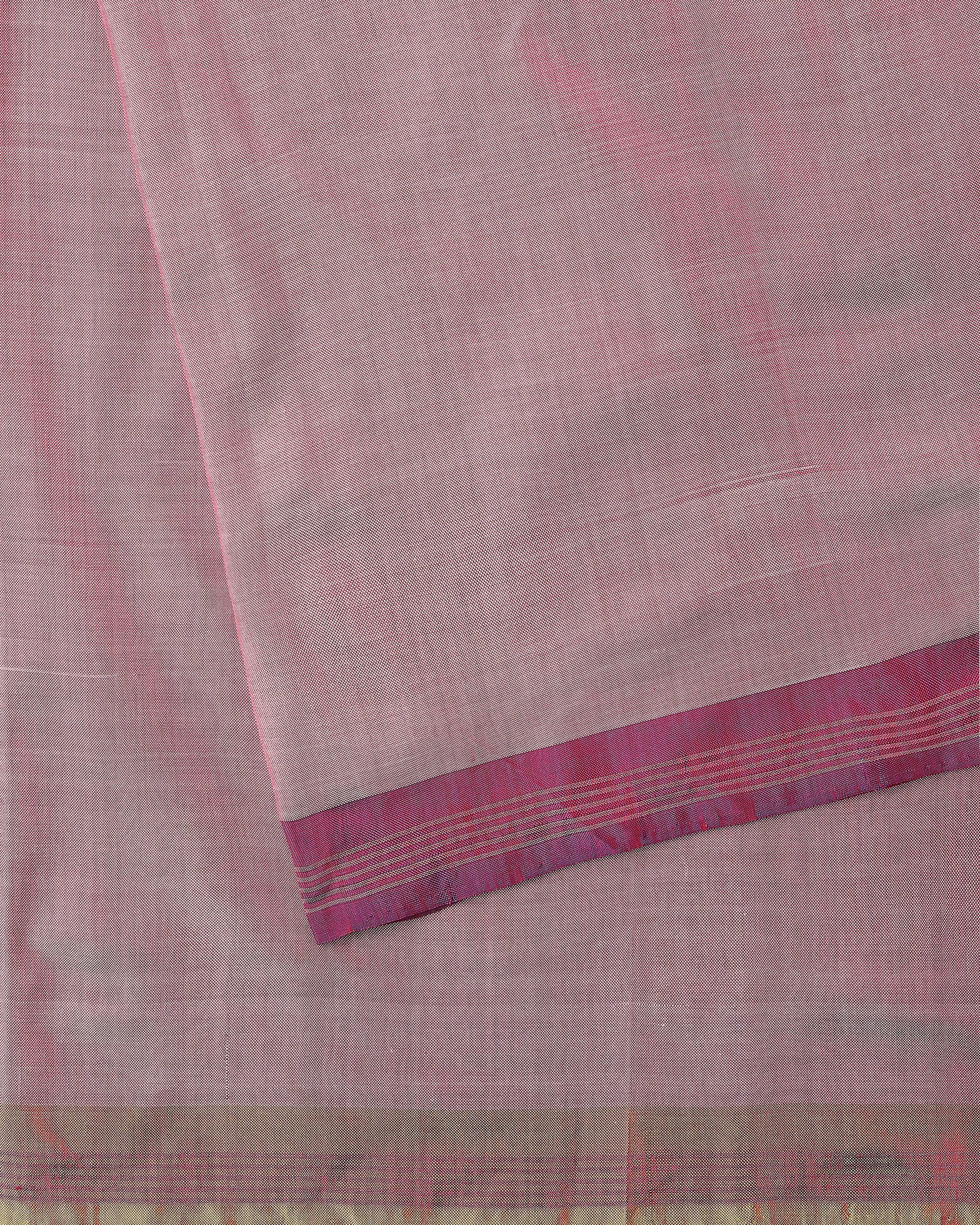 Jini Pochampally Weft Ikat Silk Saree