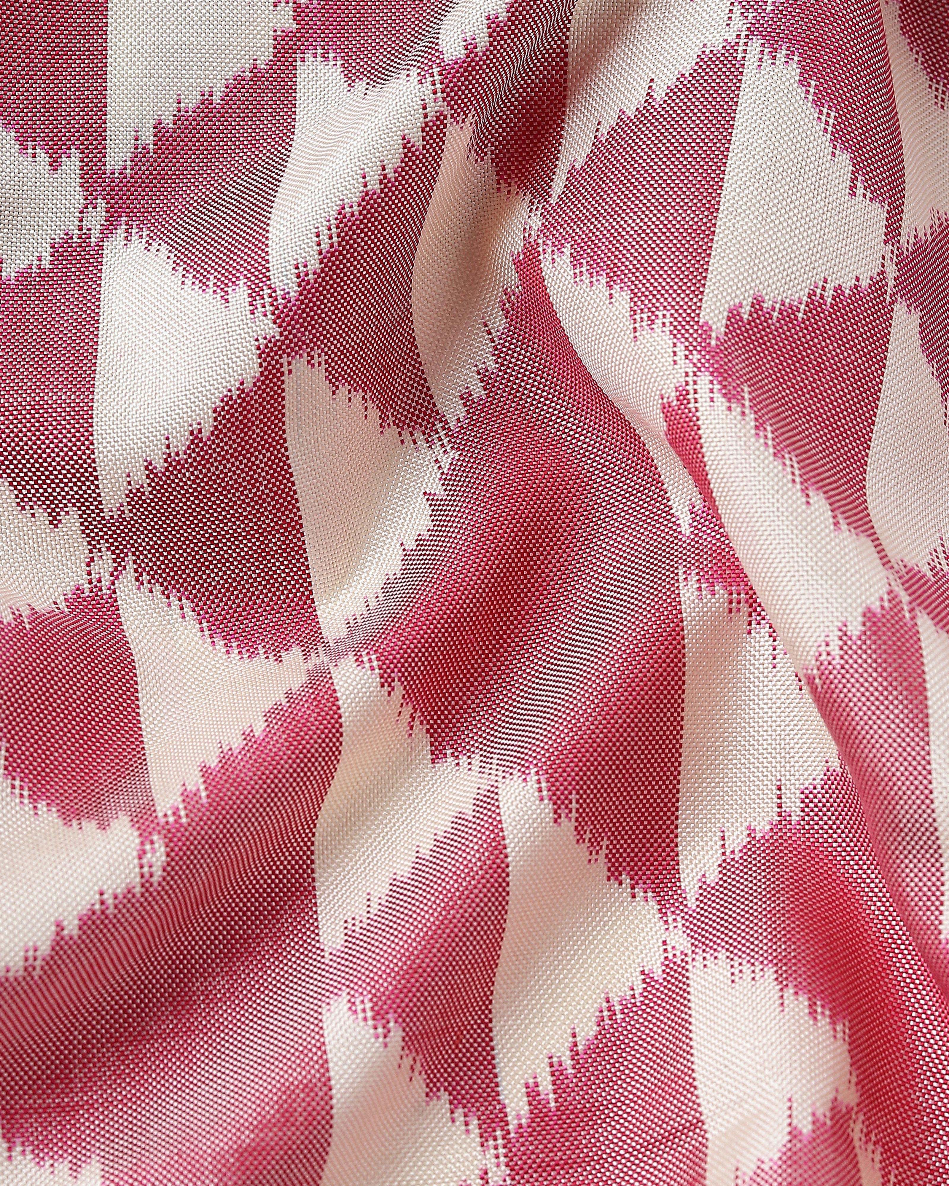 Jini Pochampally Weft Ikat Silk Saree