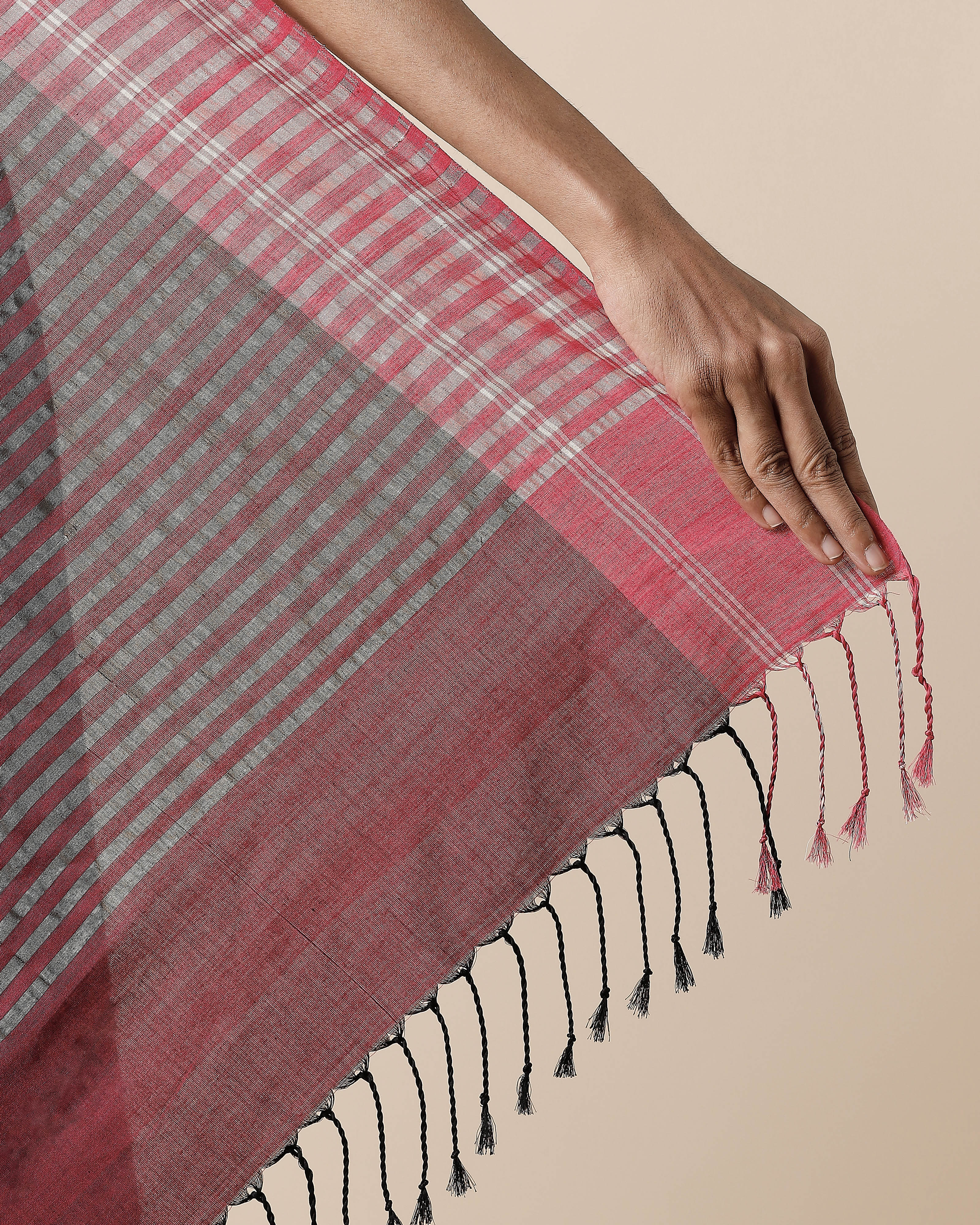 Annya Pochampally Weft Ikat Cotton Saree