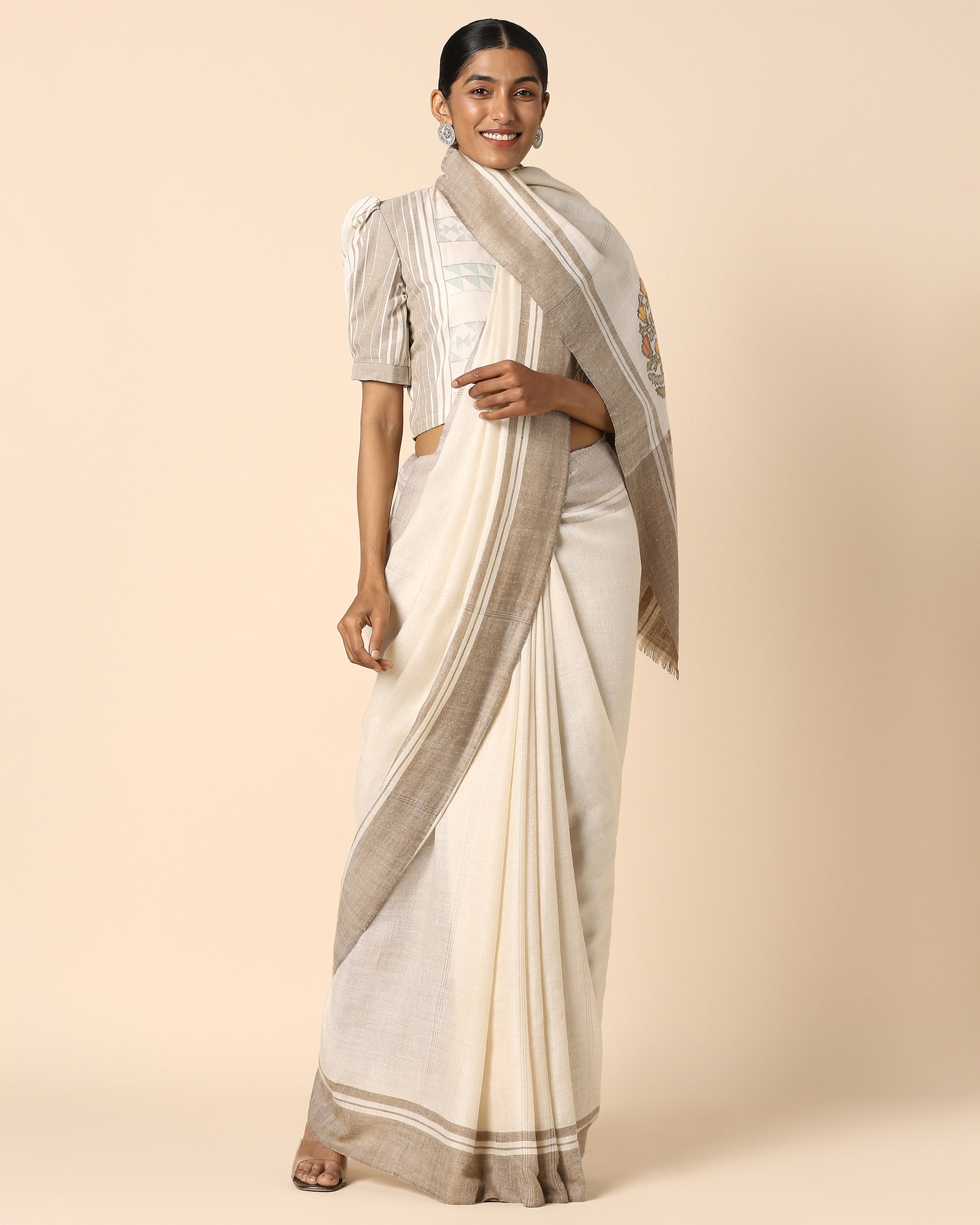 Jalina Kashmir Kani Pashmina Saree