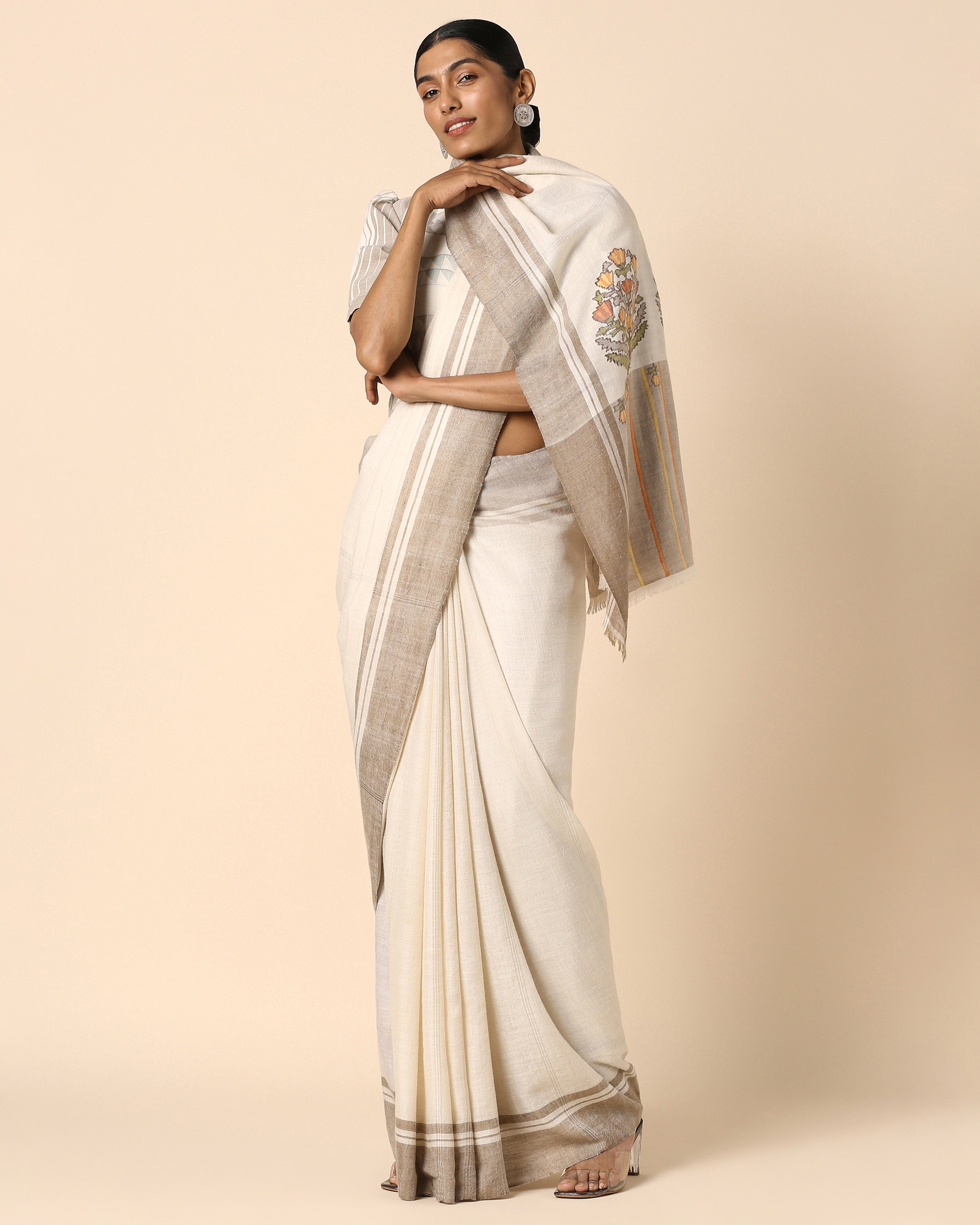 Jalina Kashmir Kani Pashmina Saree