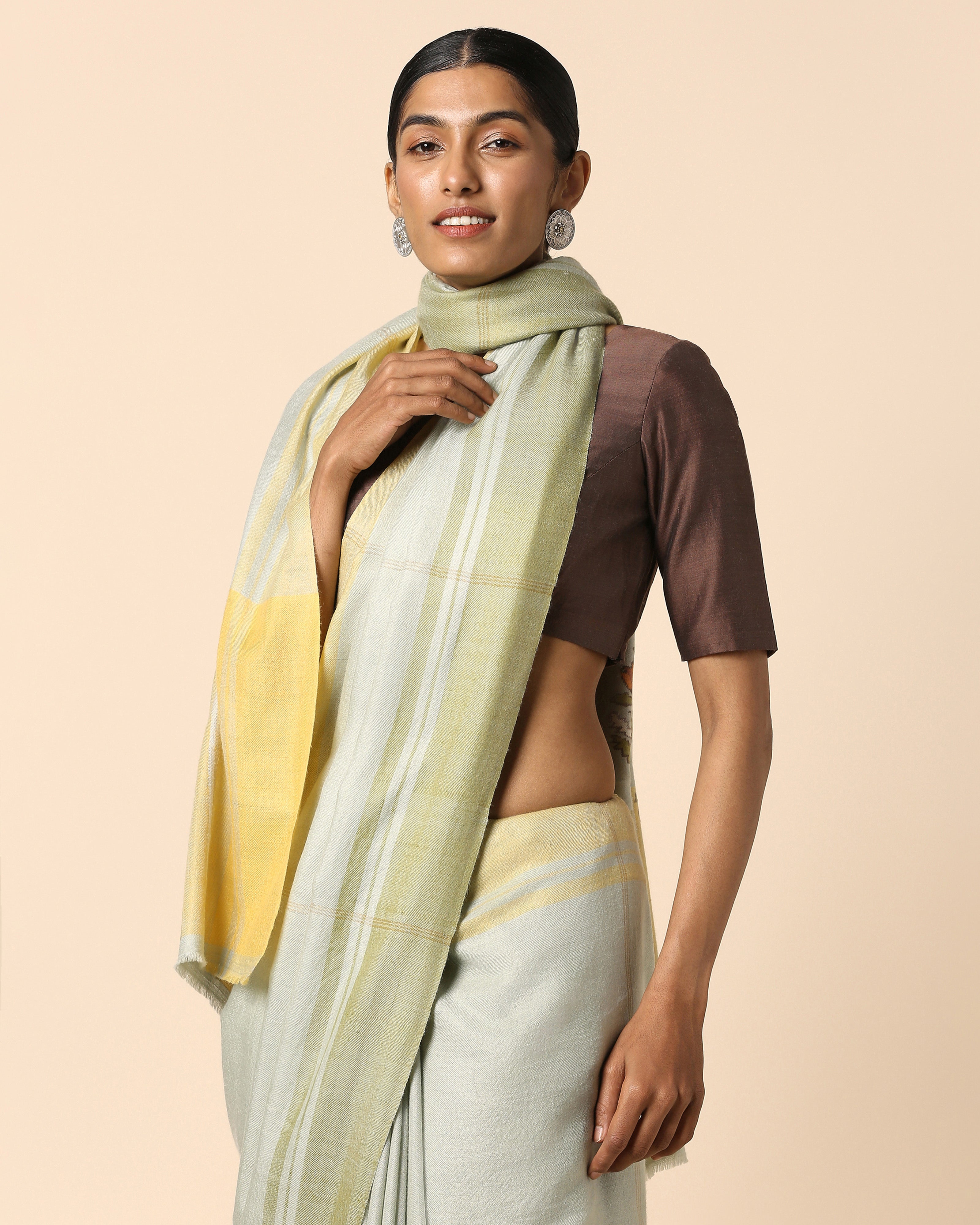 Jalina Kashmir Kani Pashmina Saree