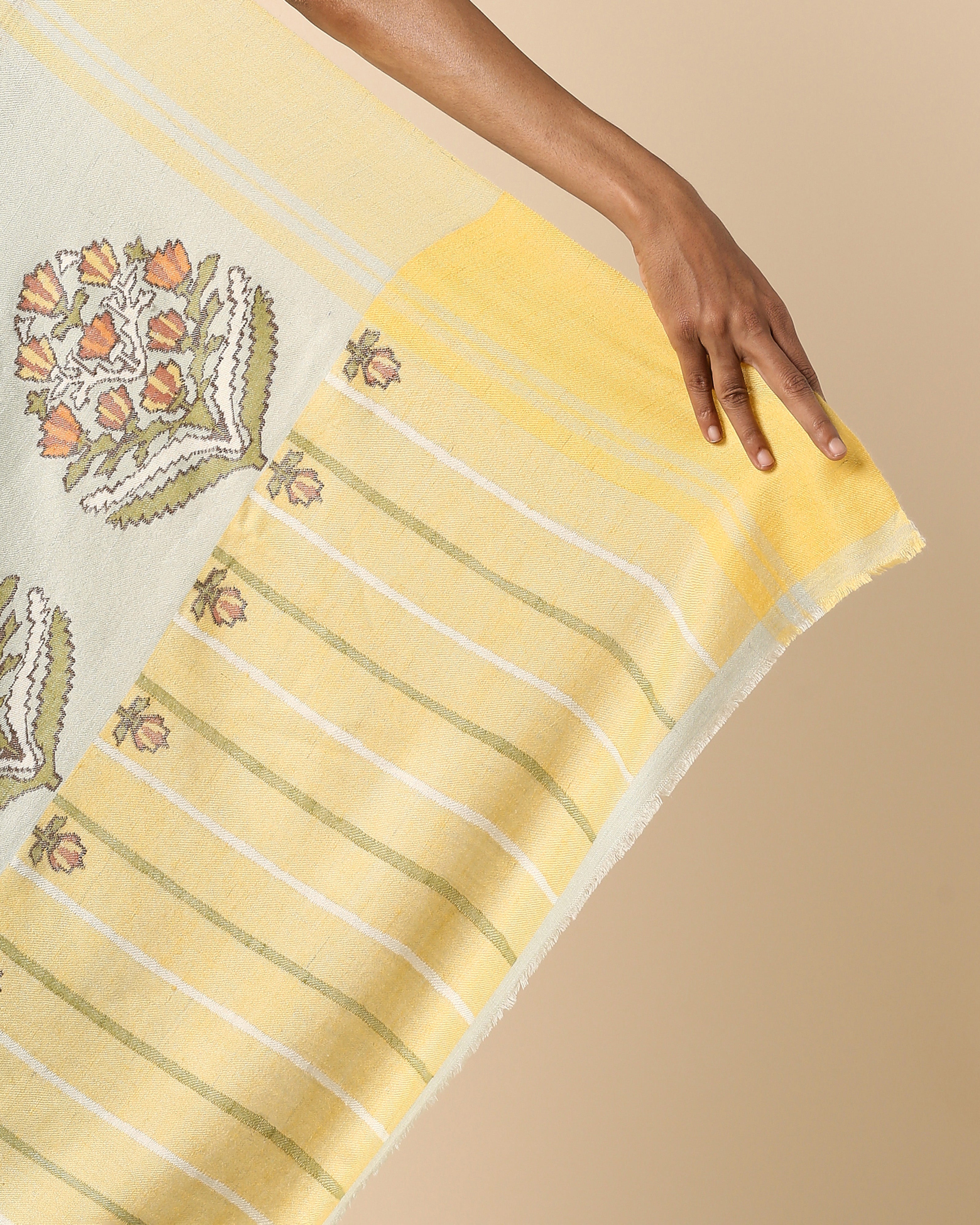 Jalina Kashmir Kani Pashmina Saree