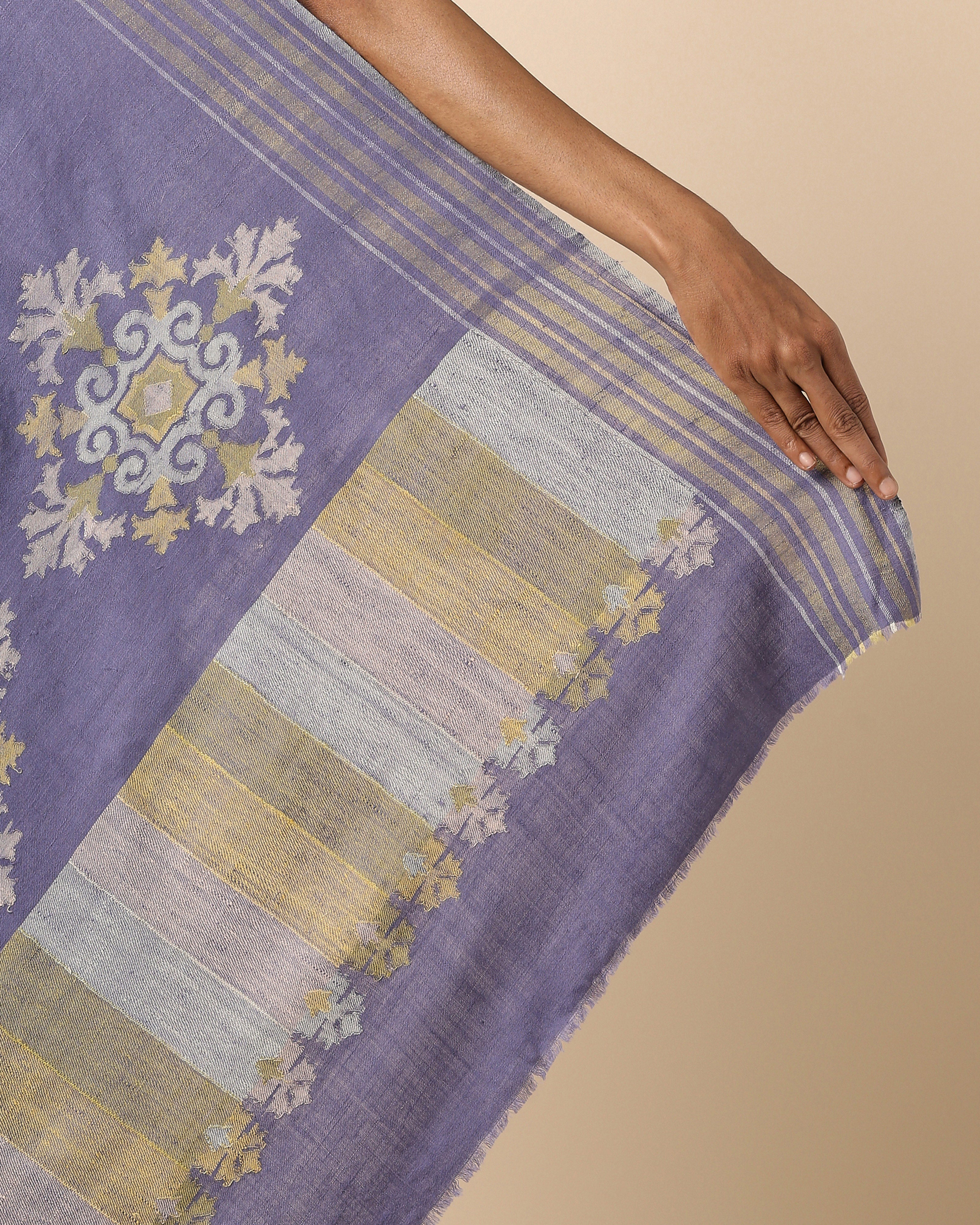 Anvithaa Kashmir Kani Pashmina Saree