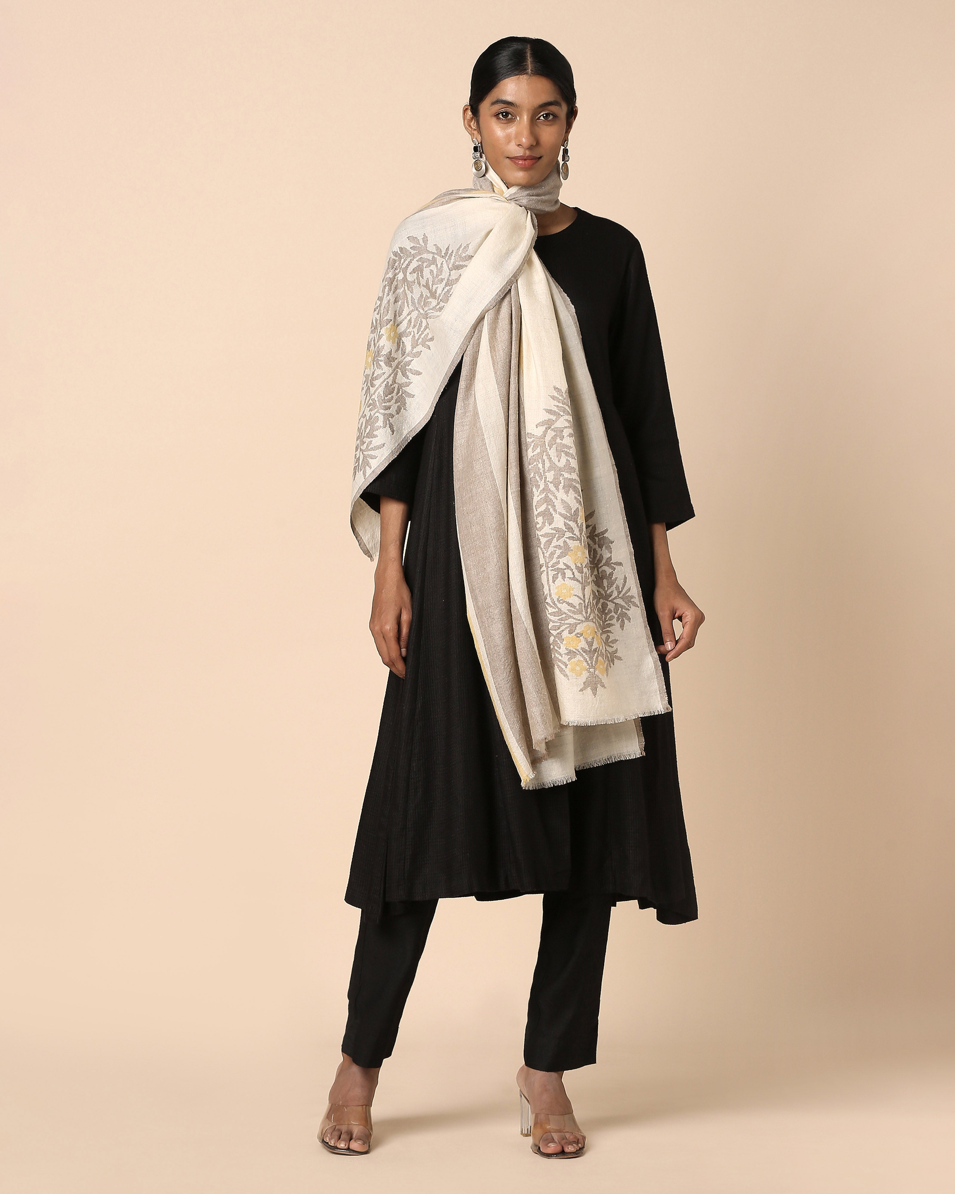 Sweena Kashmir Kani Pashmina Shawl