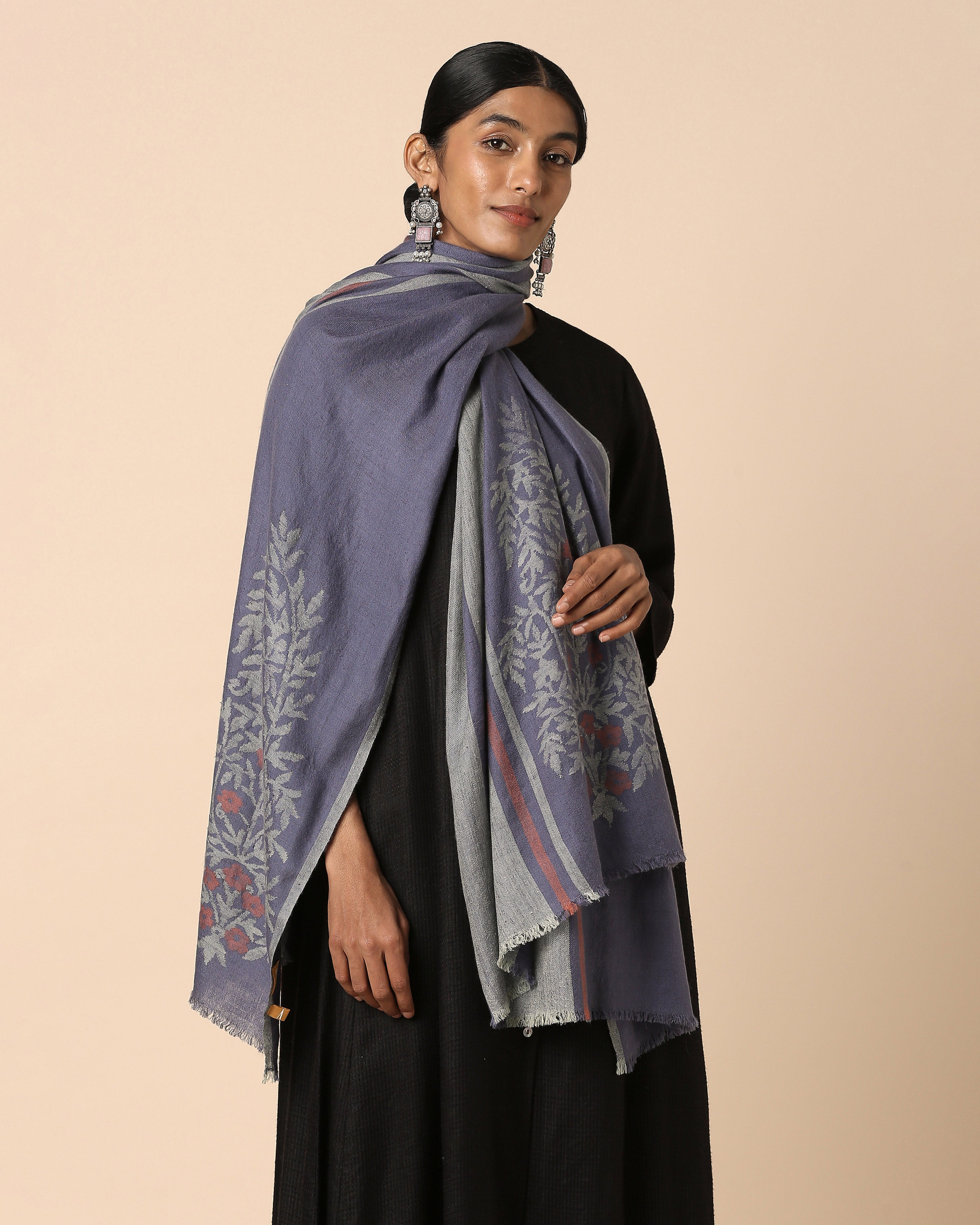 Sweena Kashmir Kani Pashmina Shawl