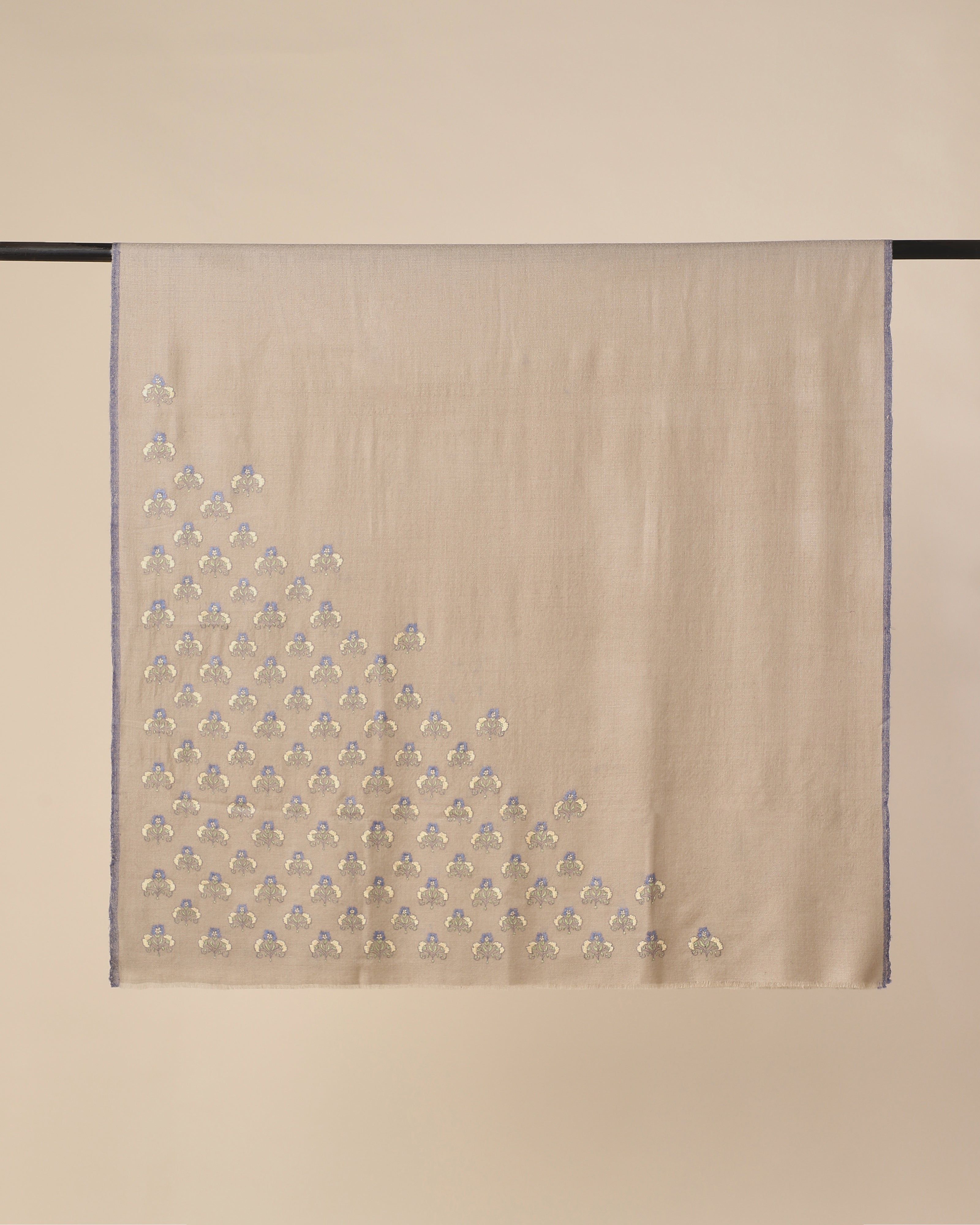 Ruhani Kashmir Sozni Embroidery Pashmina Shawl