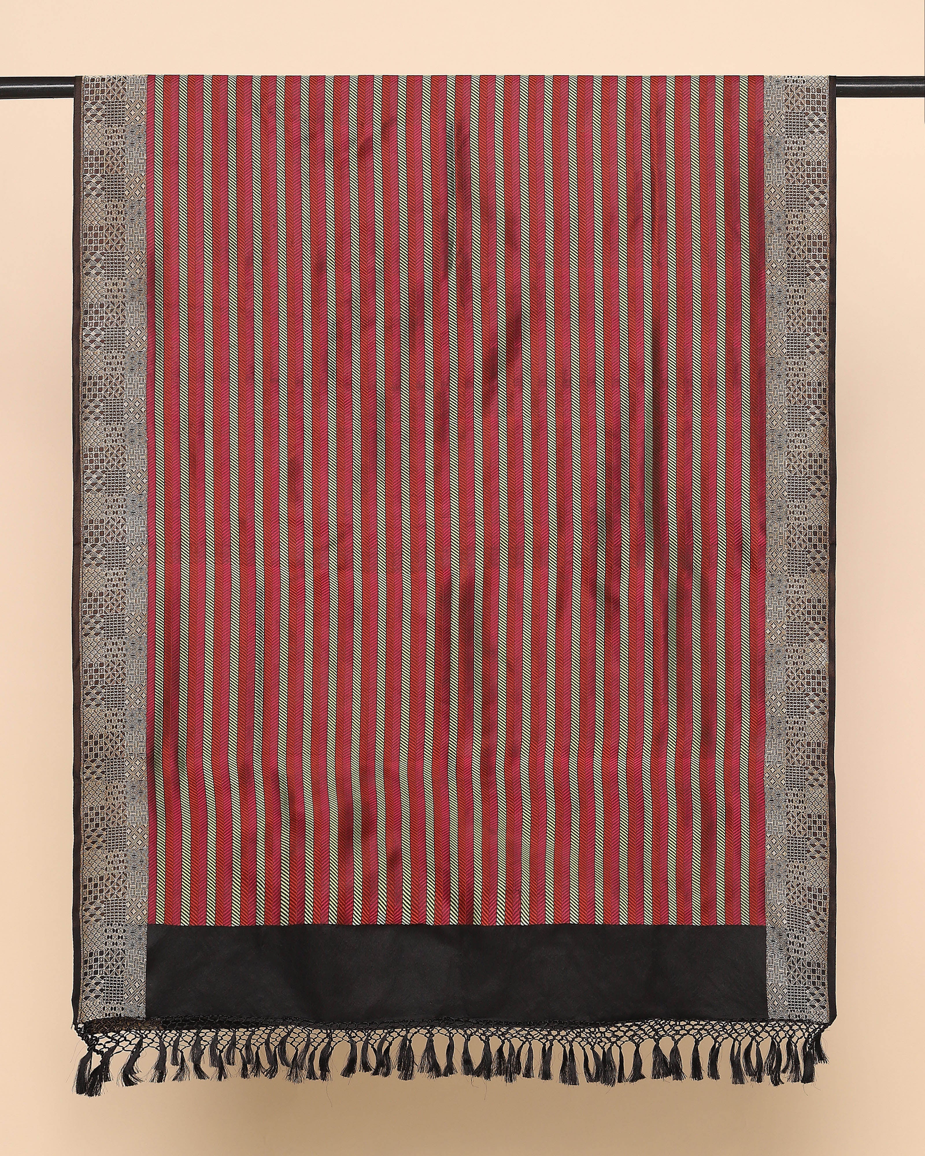 Shekha Banarasi Tanchoi And Kadwa Silk Dupatta