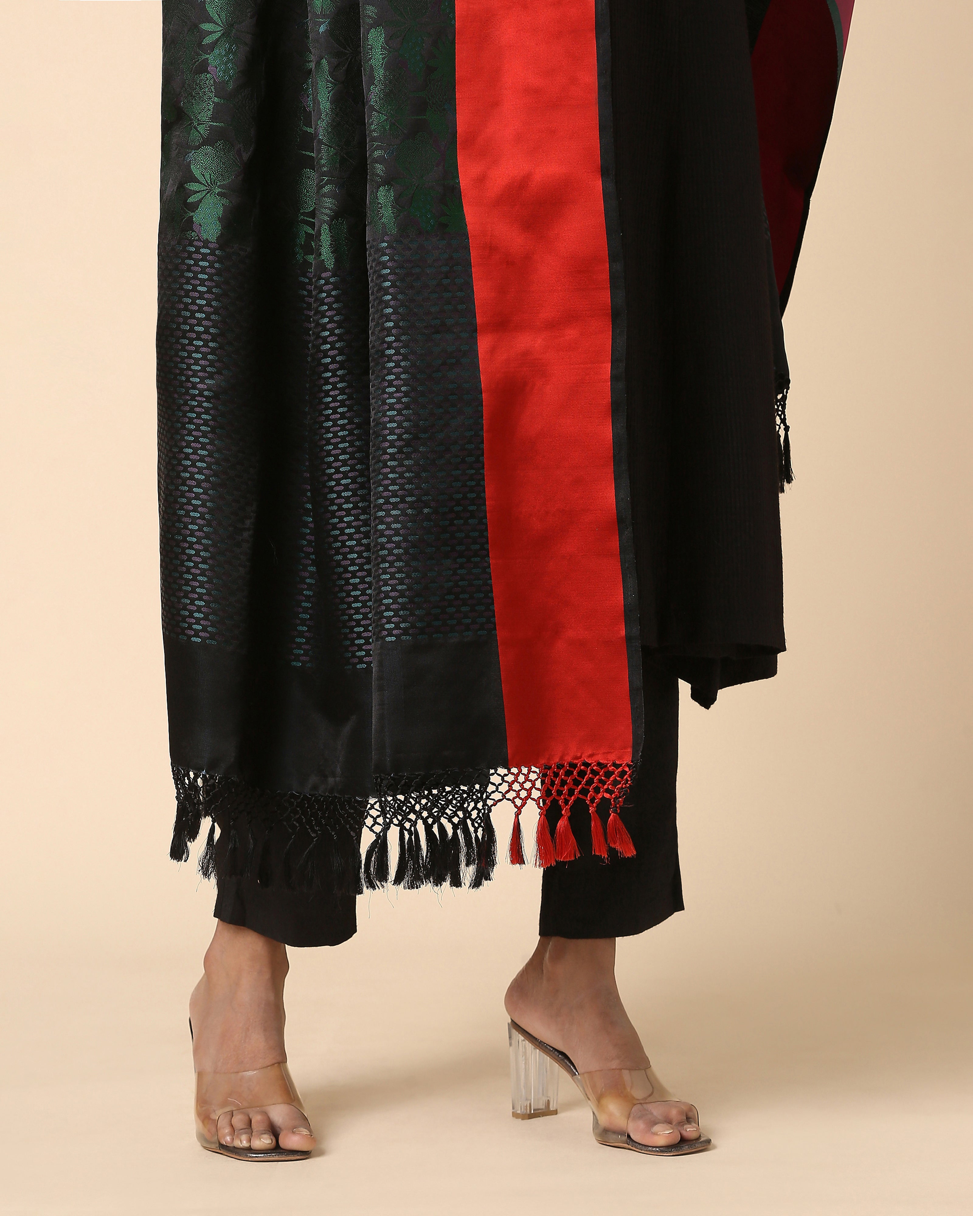 Ananta Banarasi Tanchoi Silk Dupatta