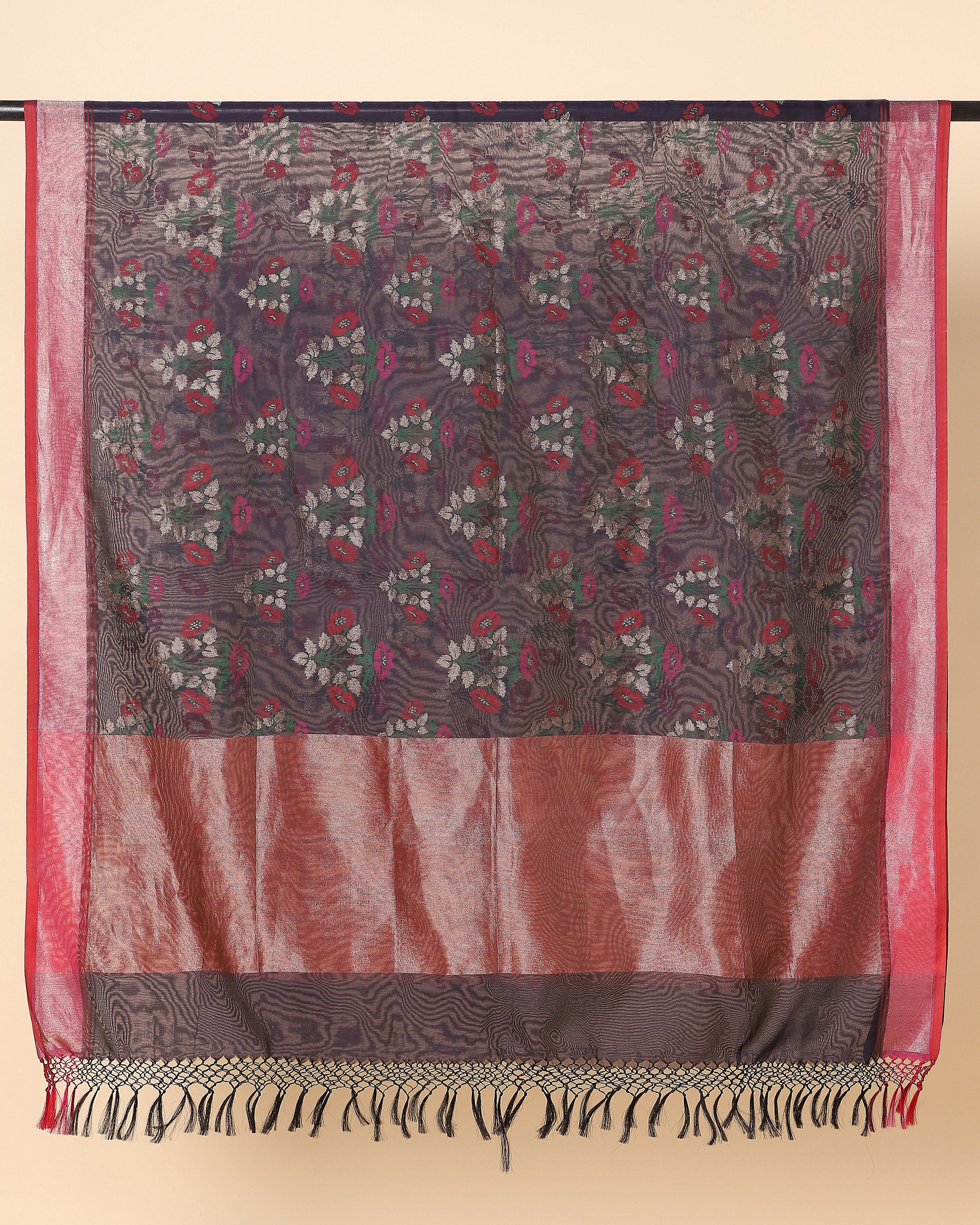 Bhavini Banarasi Jamdani Silk Cotton Dupatta