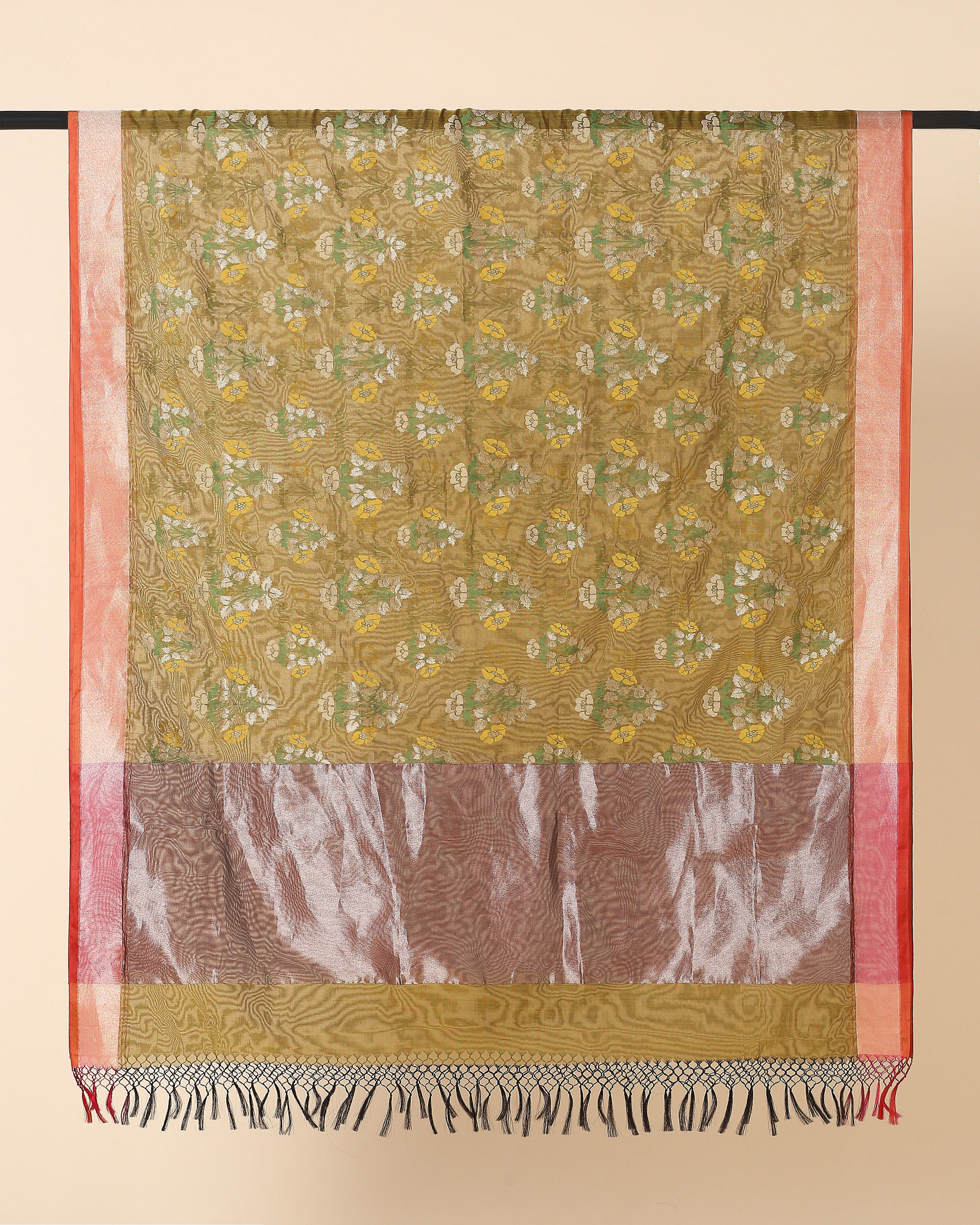 Bhavini Banarasi Jamdani Silk Cotton Dupatta