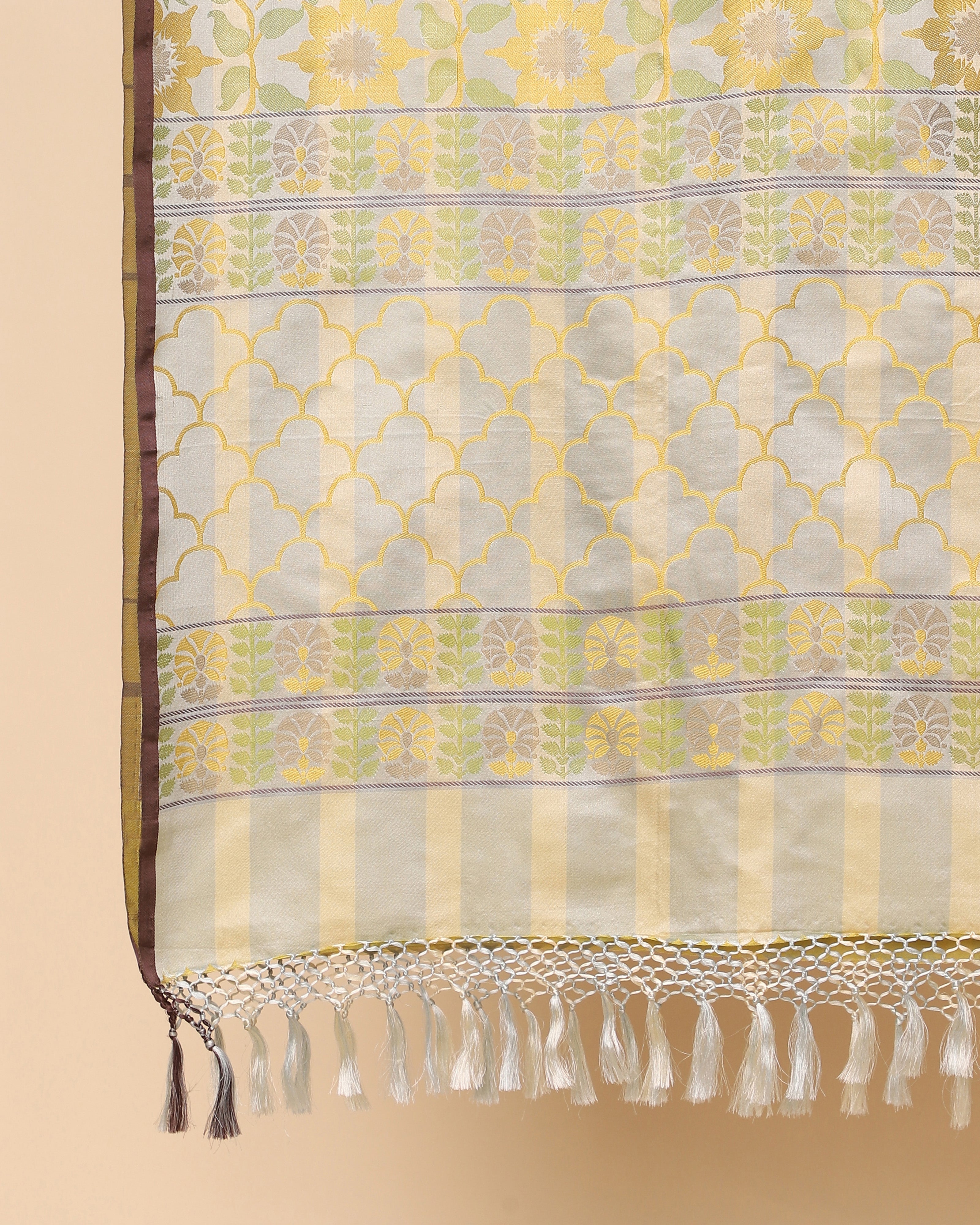 Sarvani Banarasi Tanchoi Silk Dupatta