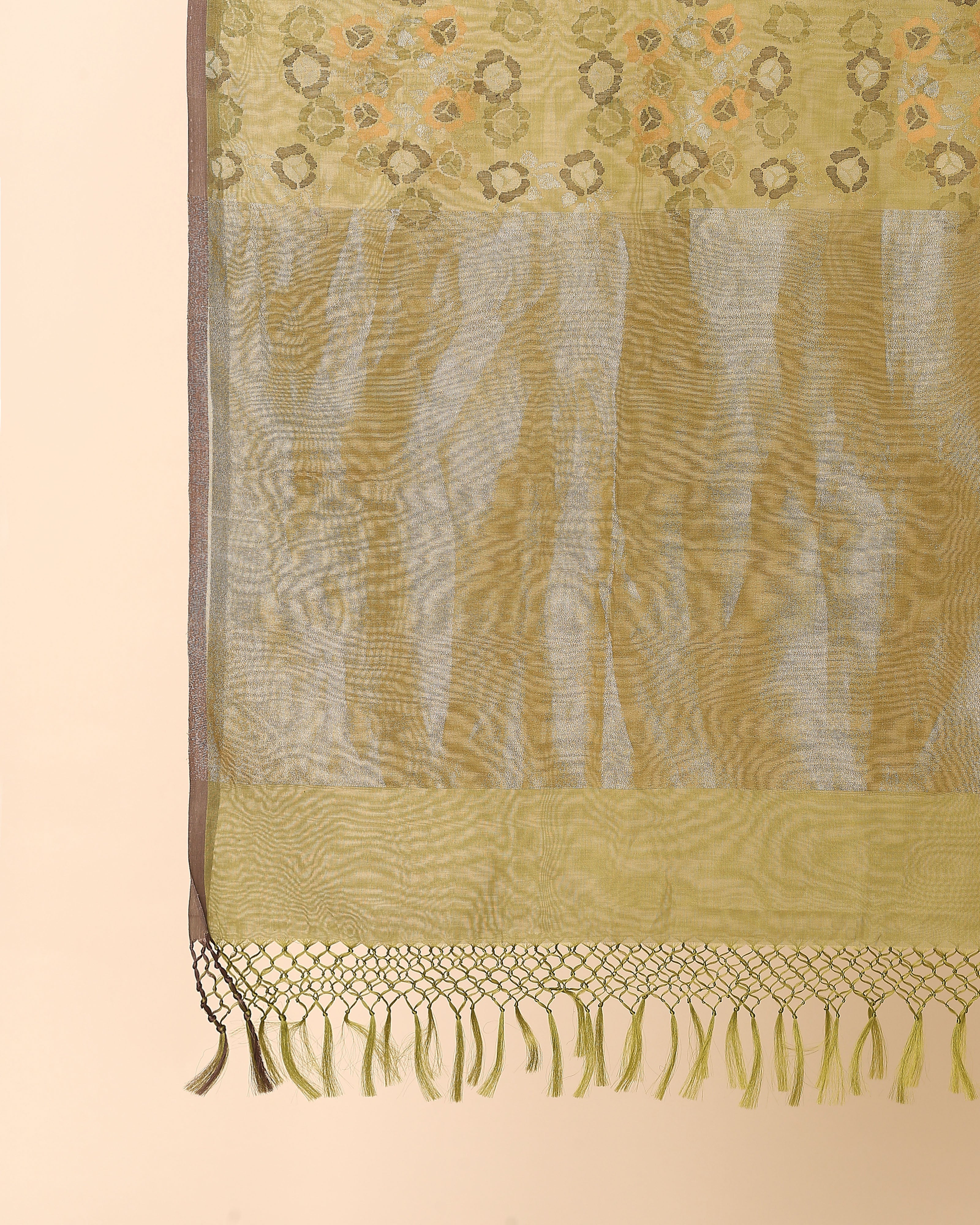 Aja Banarasi Jamdani Silk Cotton Dupatta