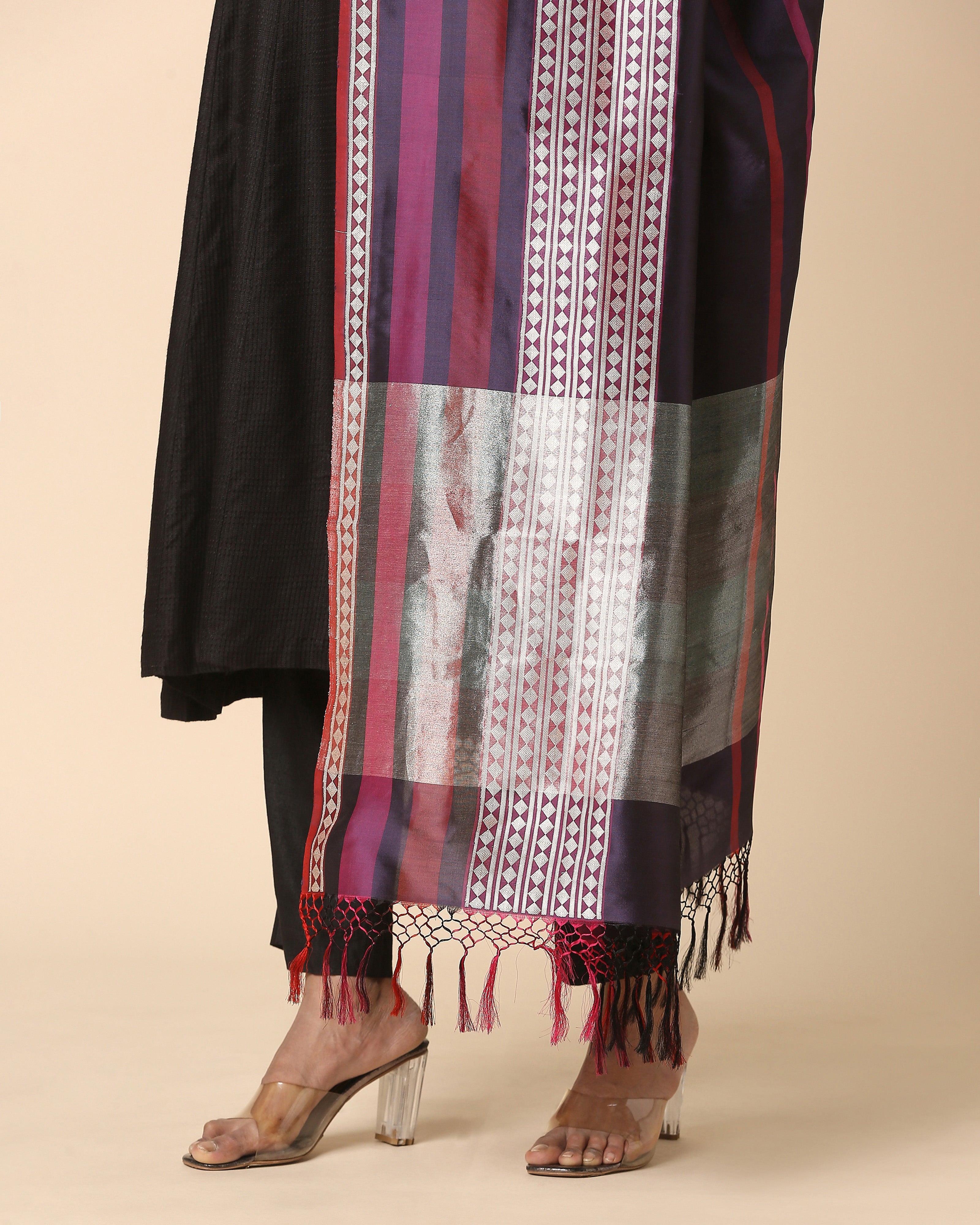 Marisha Banarasi Kadwa Silk Dupatta