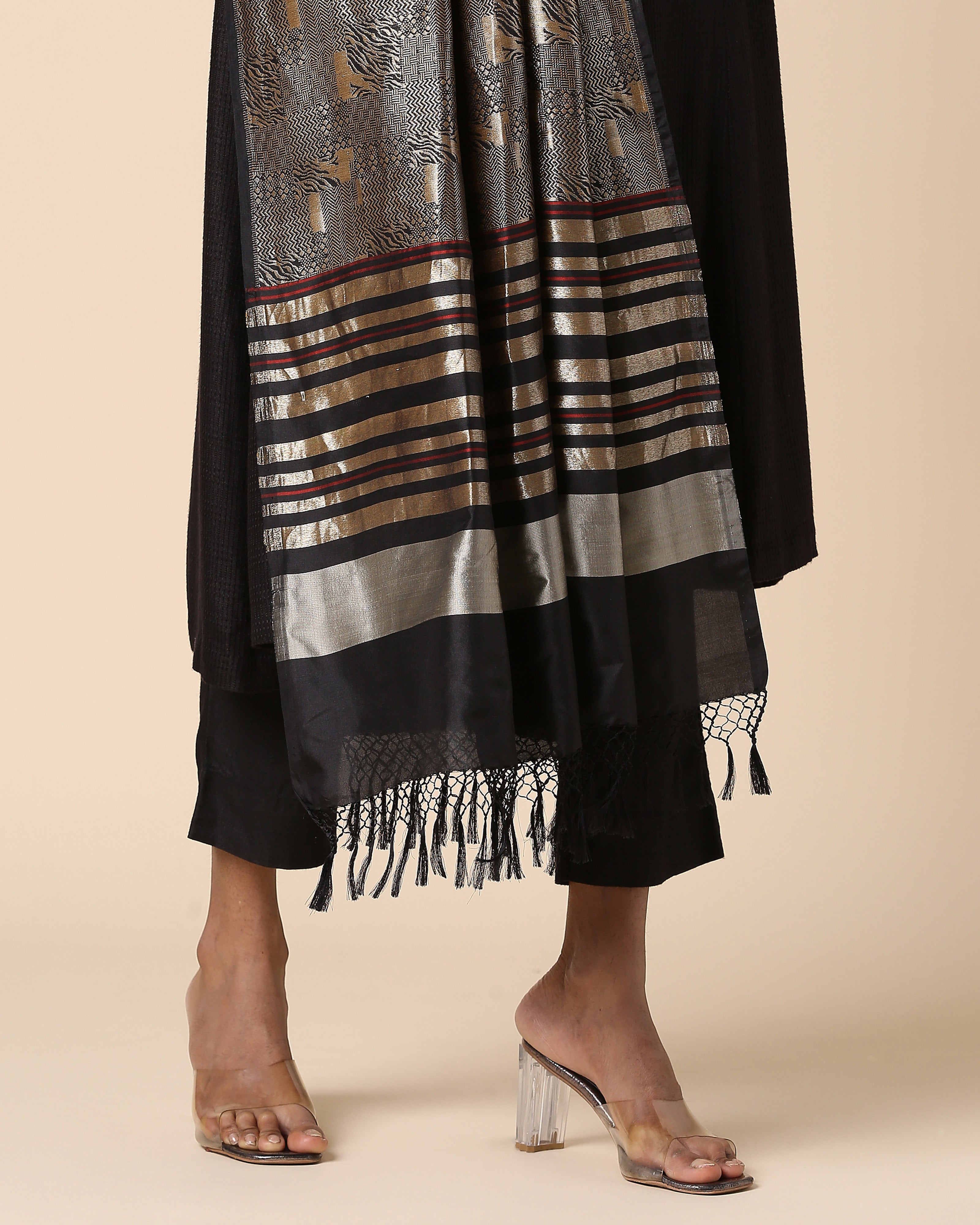 Vasant Banarasi Powdi Silk Dupatta