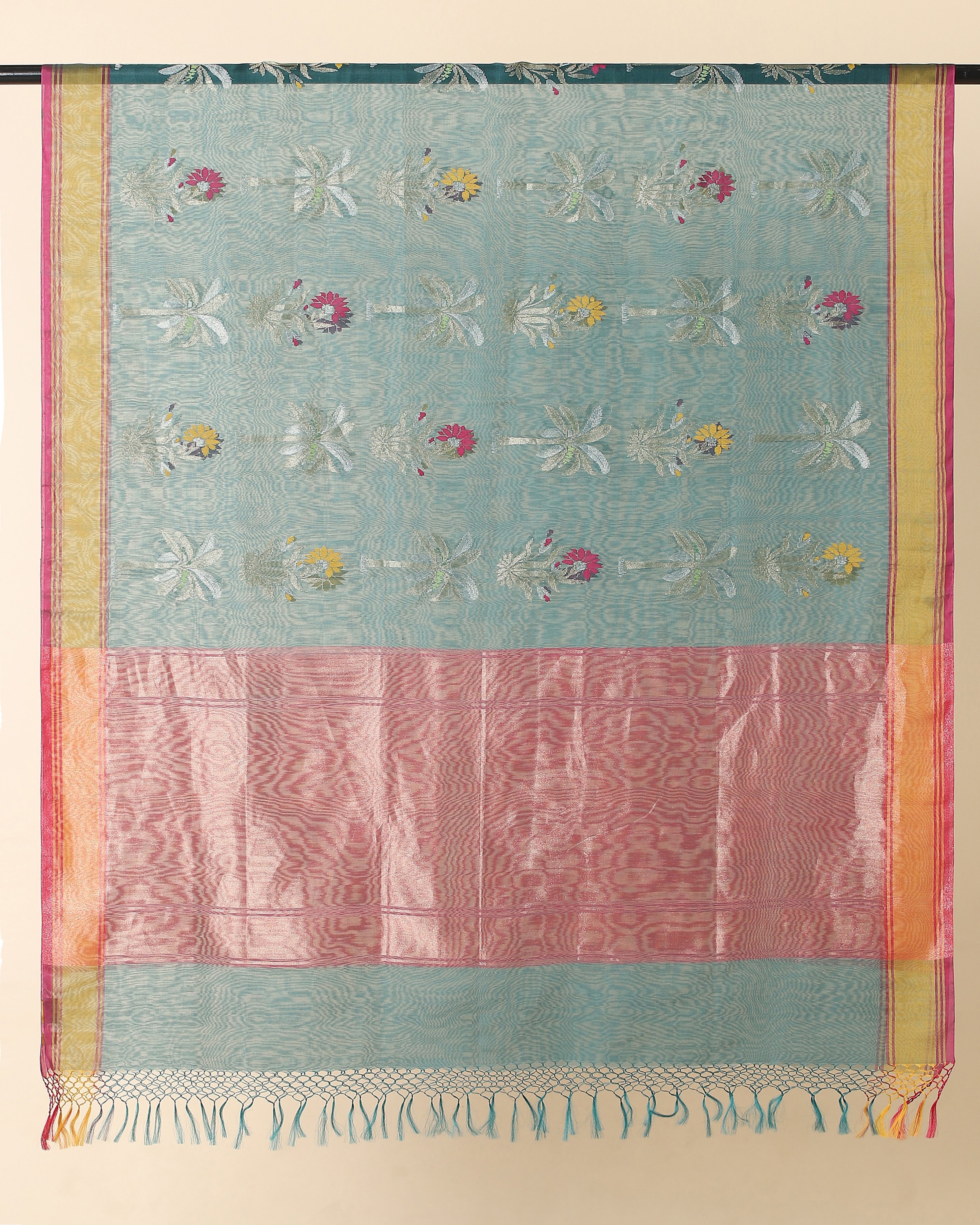 Reeha Banarasi Jamdani Silk Cotton Dupatta