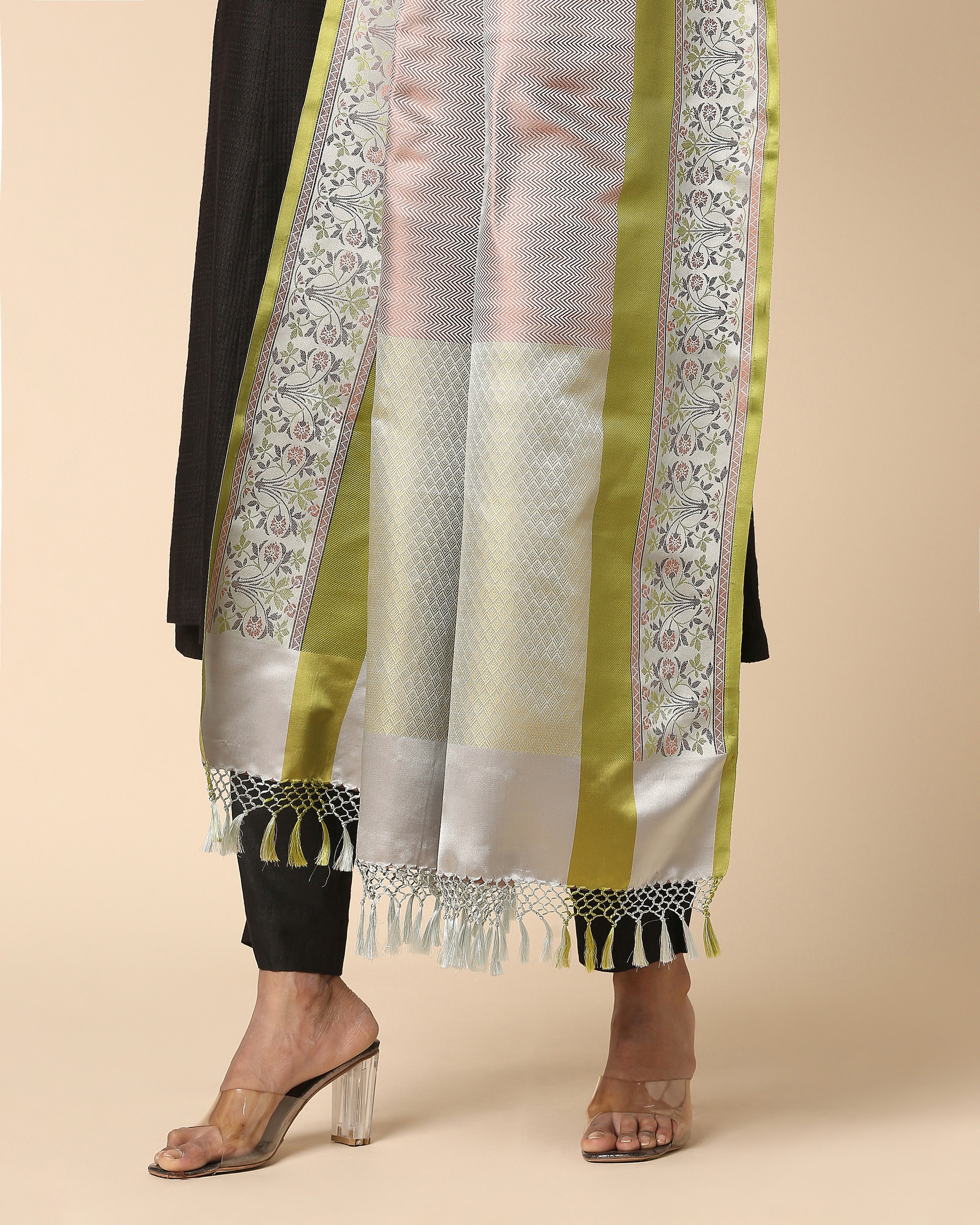 Thaimaa Banarasi Tanchoi Silk Dupatta